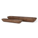 Alyanna Wood Trays, Set of 2