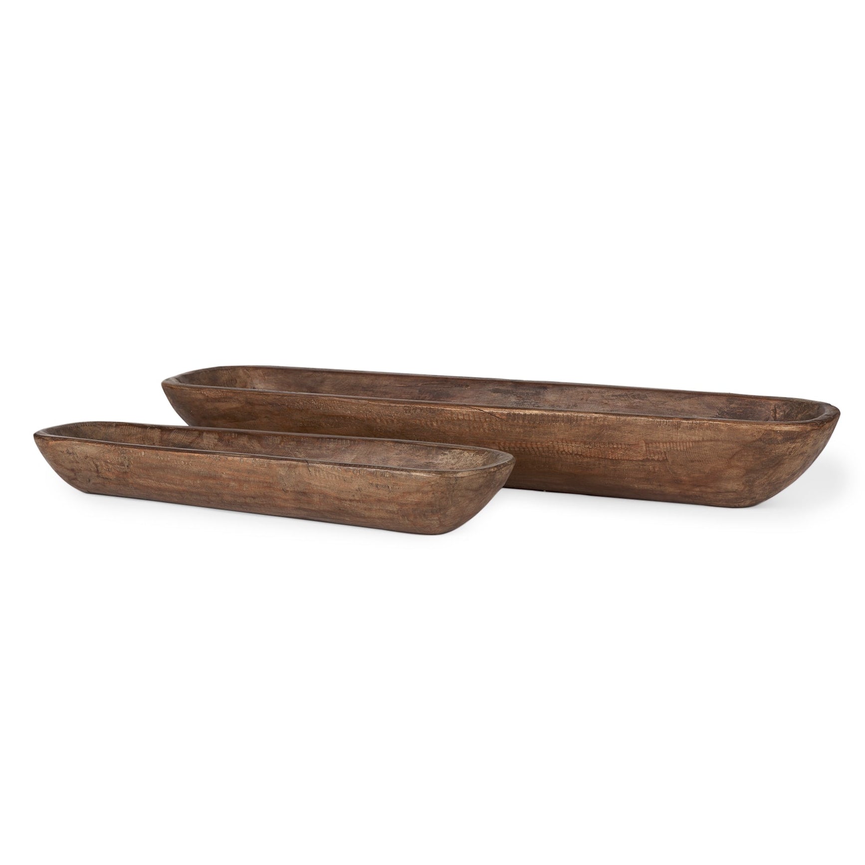 Alyanna Wood Trays, Set of 2