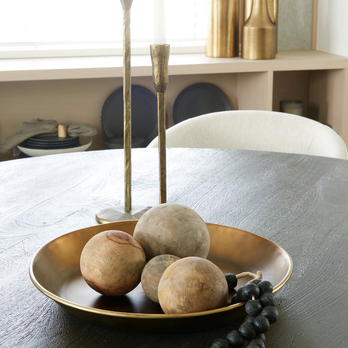 Decorative Spheres, Set of 3-Decorative Objects-StyleMeGHD