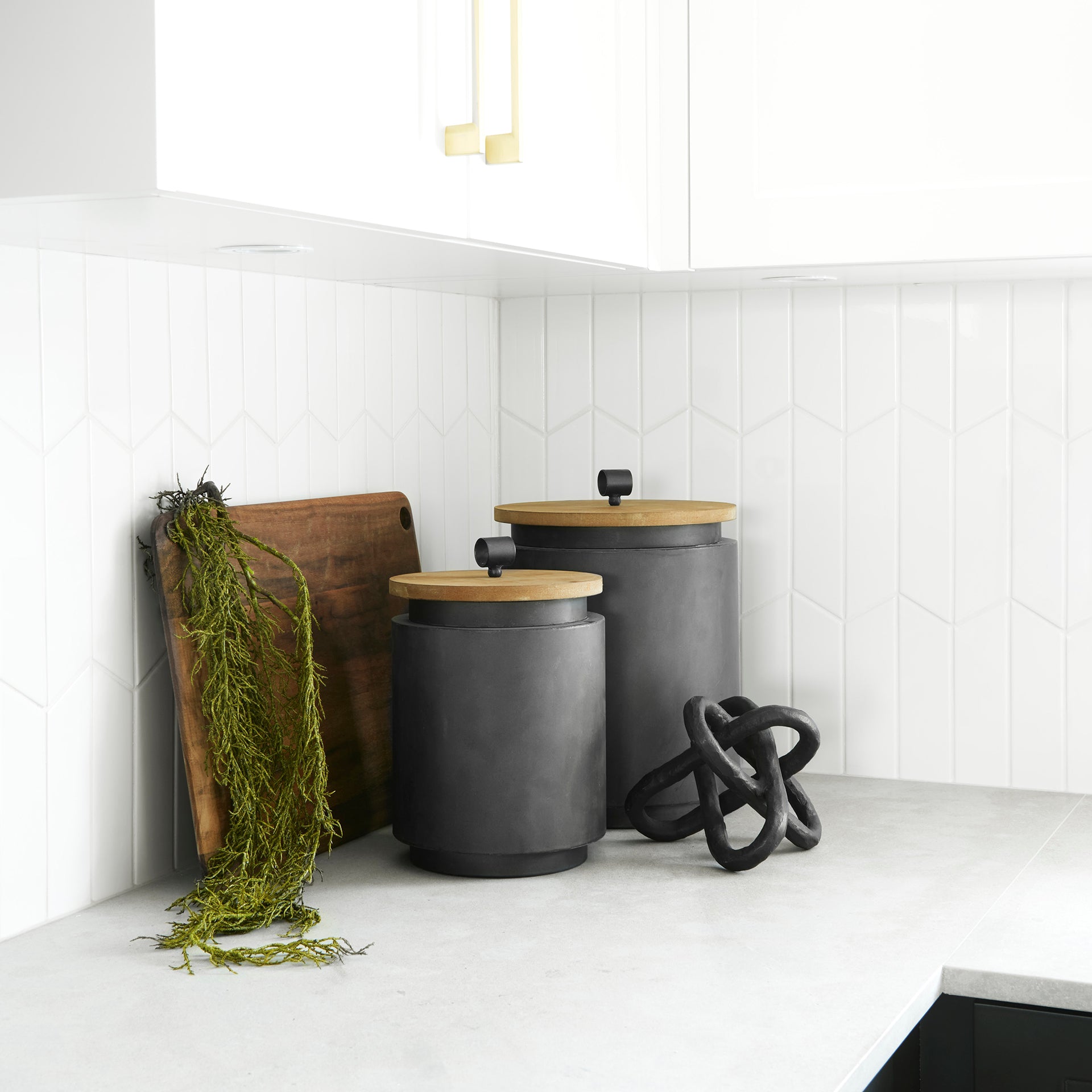 Corbin Jars, Set of 2-Vases + Jars-StyleMeGHD