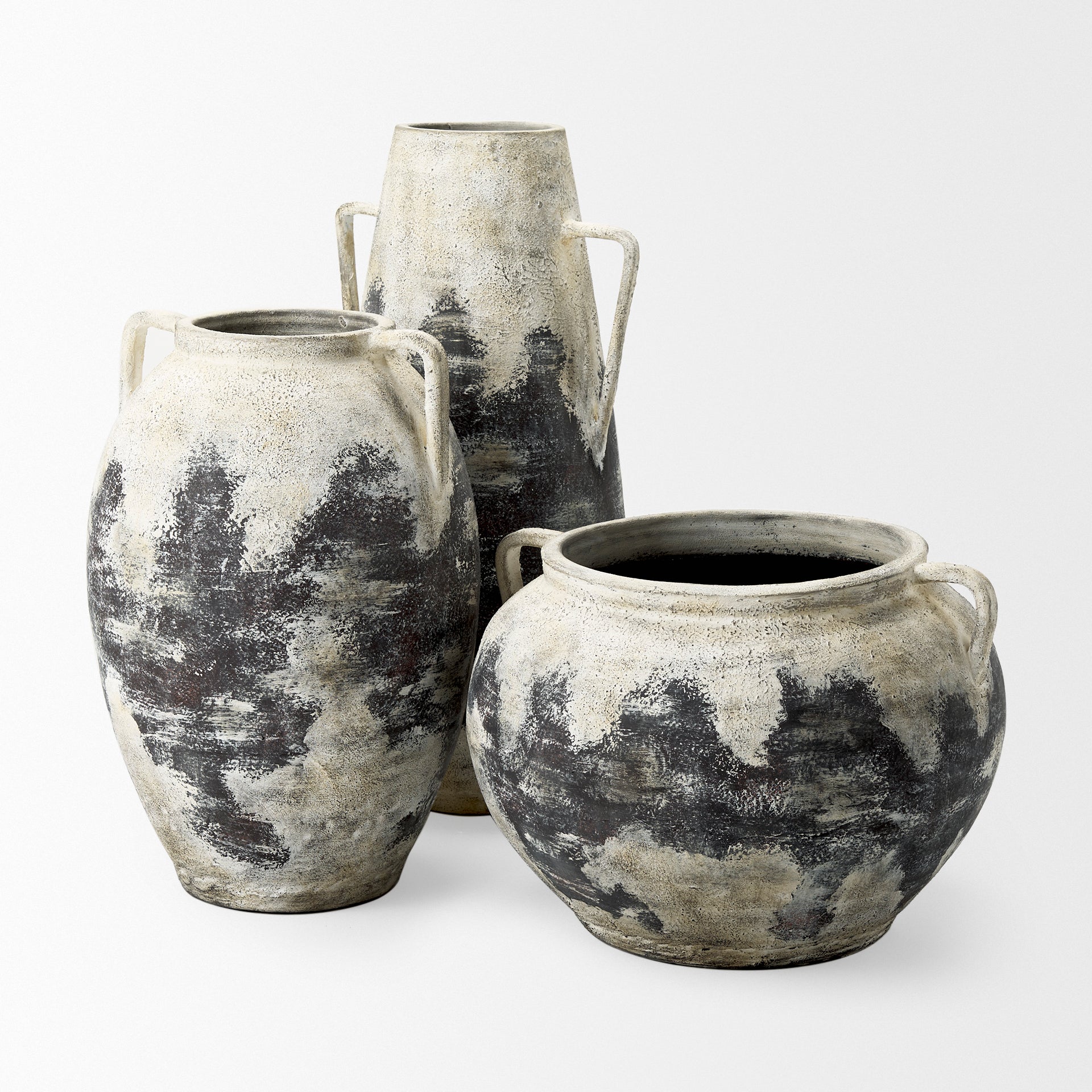 Antique Floor Vase-Vases + Jars-StyleMeGHD