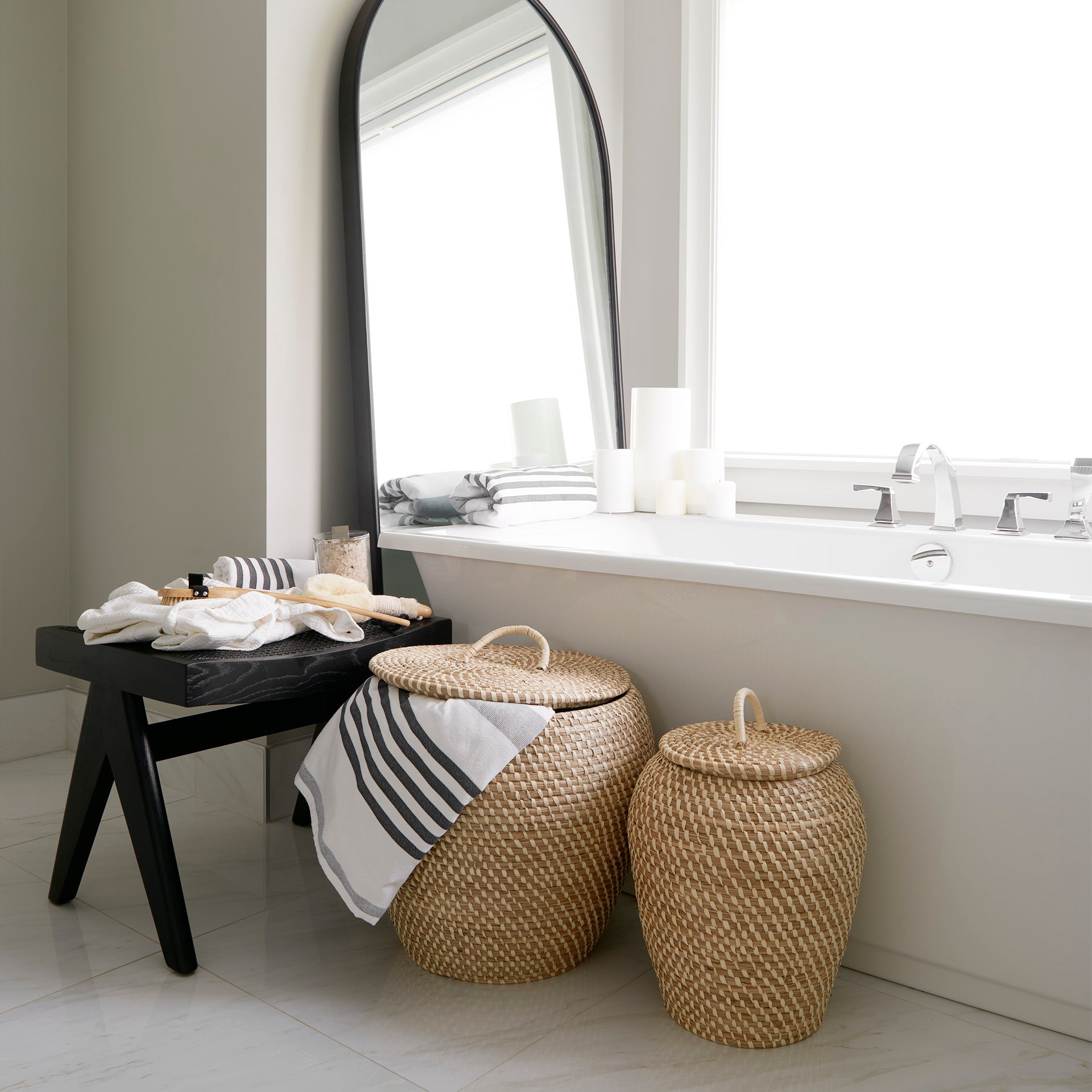 Zarina Baskets, Set of 2 - StyleMeGHD - Baskets + Bins