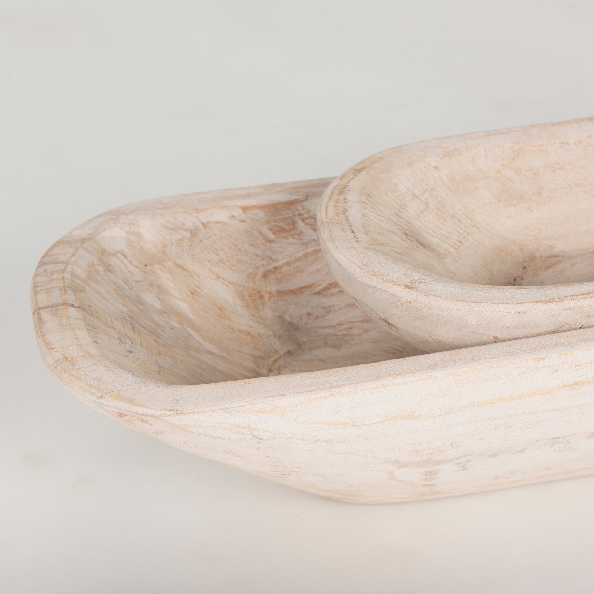 Alyanna Wood Trays, Set of 2