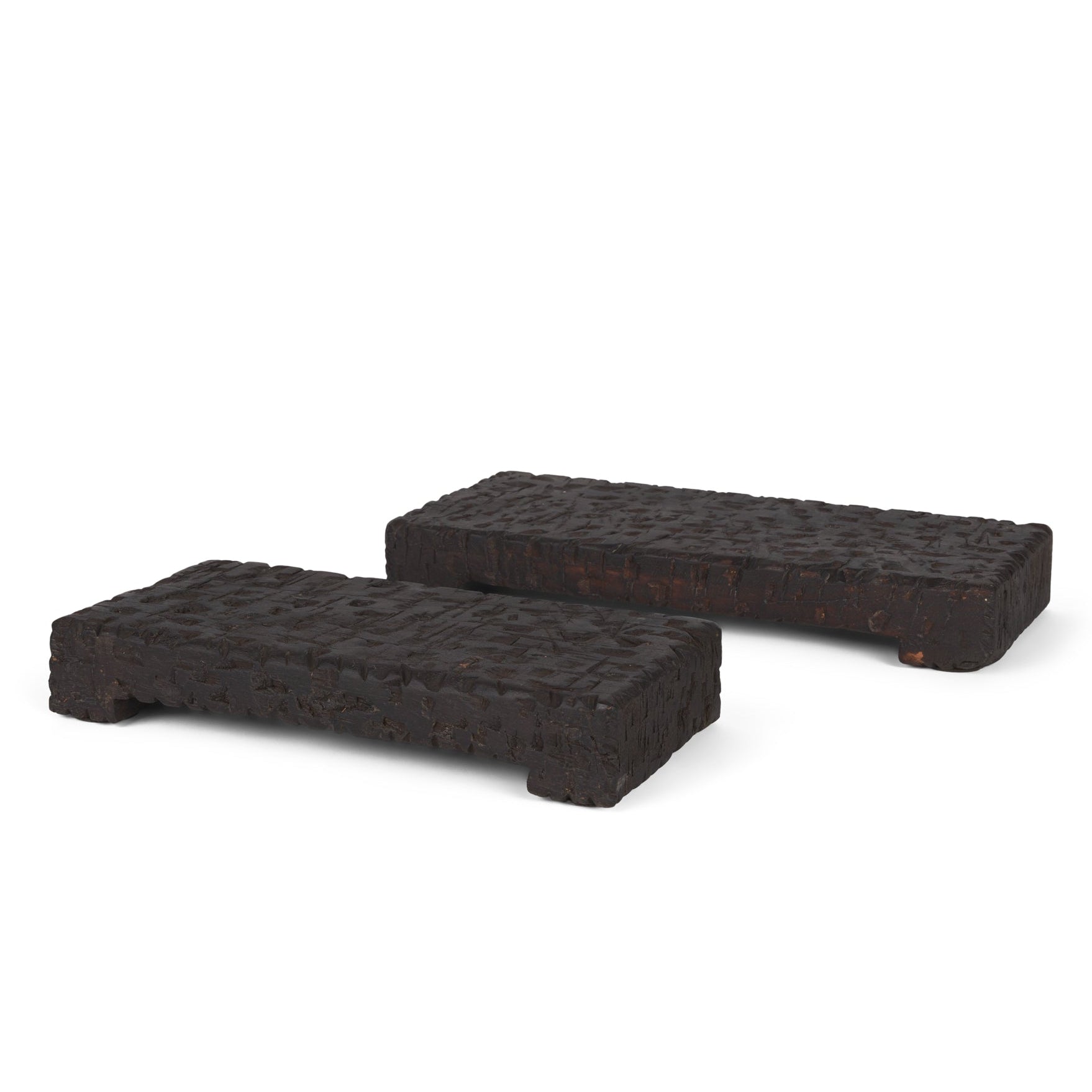 Shiro Wood Riser, Set of 2-Decorative Objects-StyleMeGHD