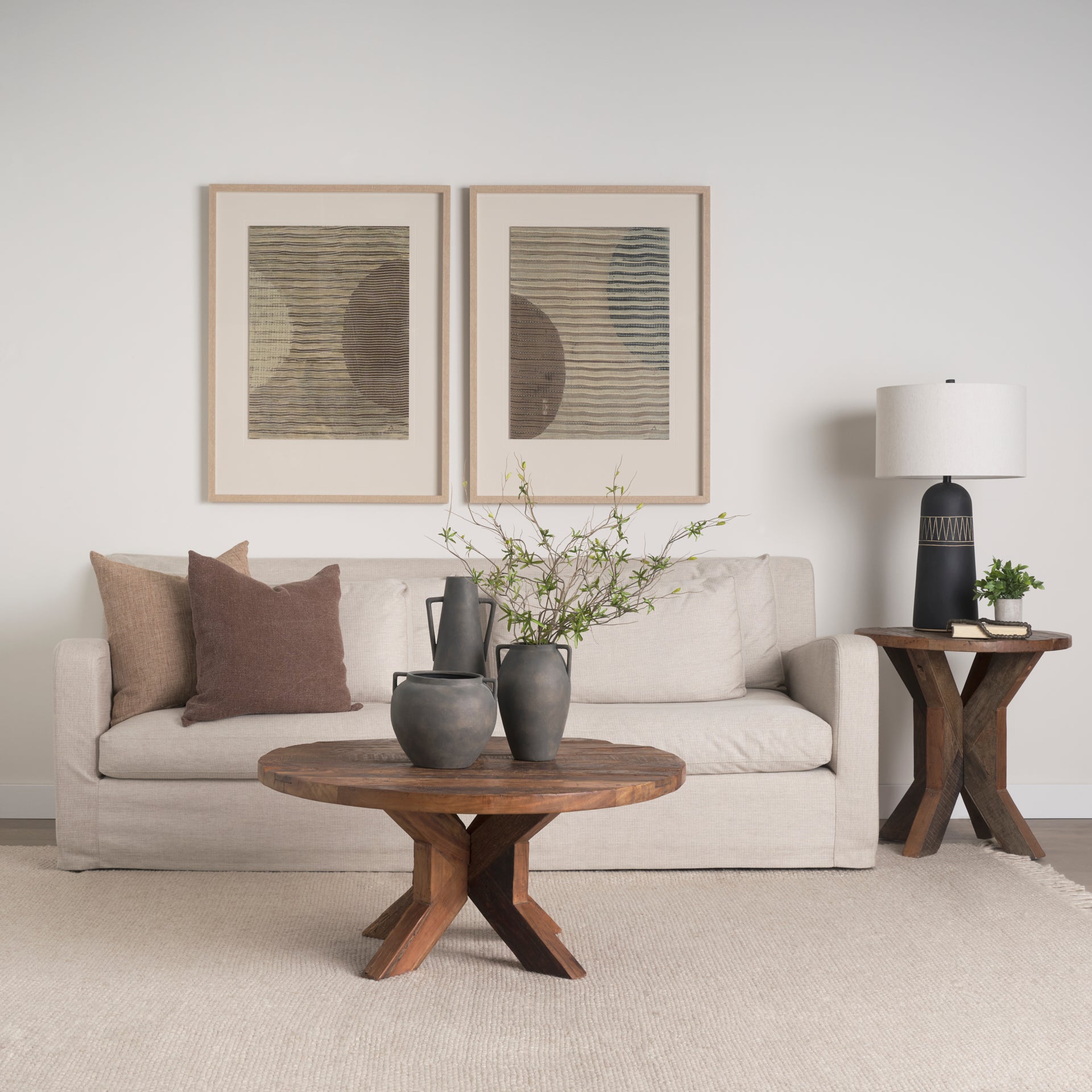 Lilian Double Ear Vase - StyleMeGHD - Vases + Jars