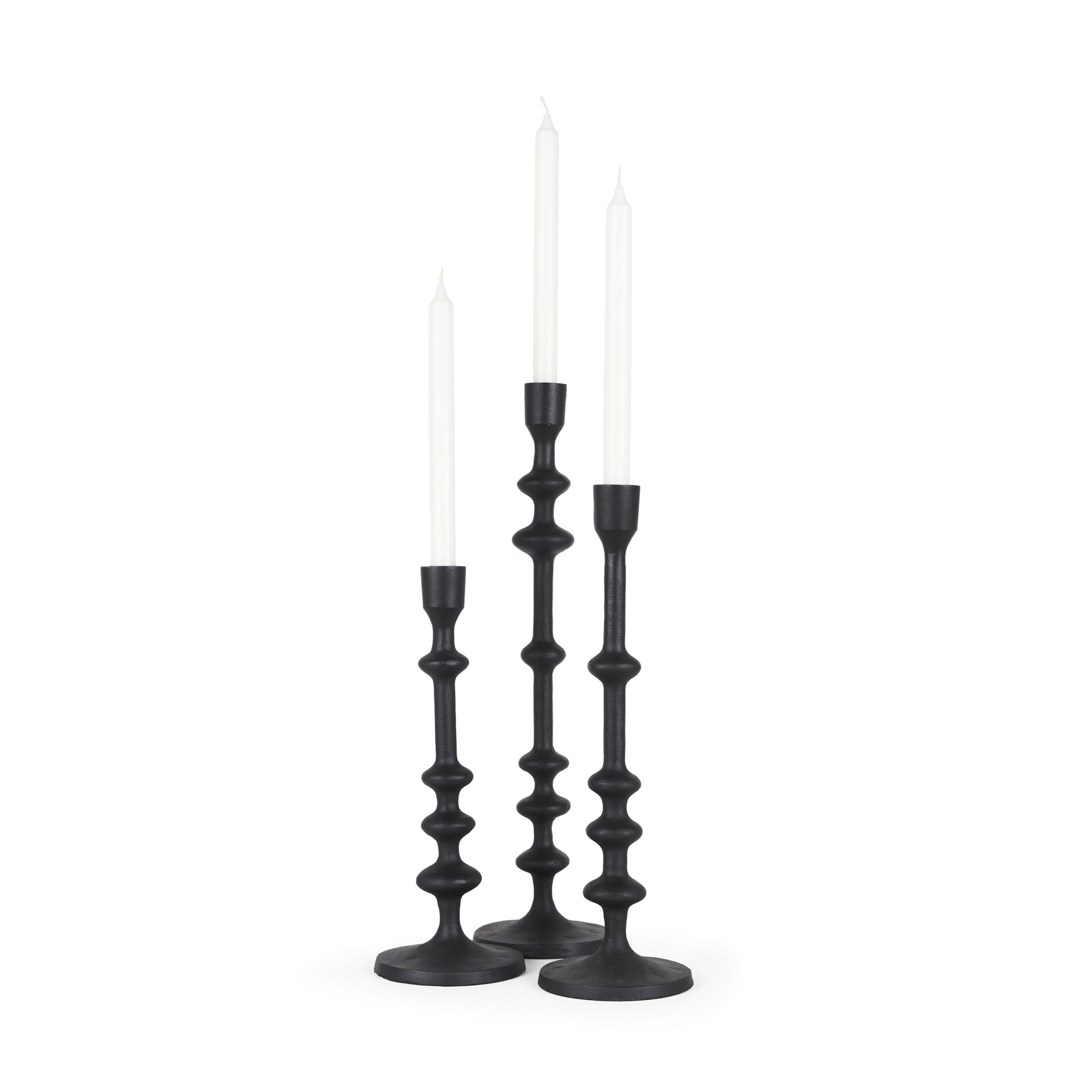 Paulina Metal Candle Holder, Set of 3 - StyleMeGHD - Decorative Objects