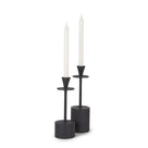 Petra Metal Candle Holders, Set of 2
