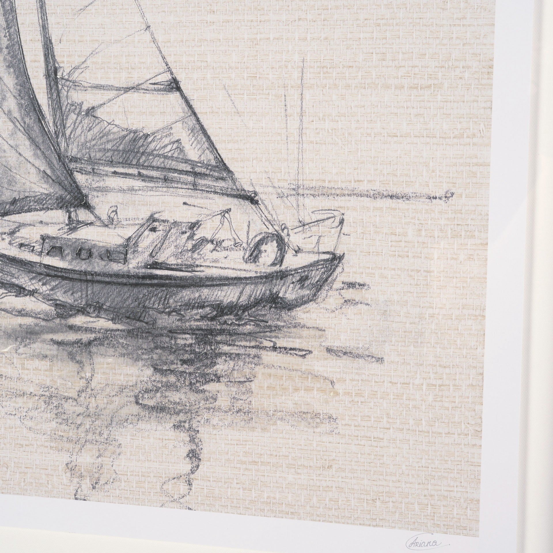 Sail Away Framed Artwork-Artwork-StyleMeGHD