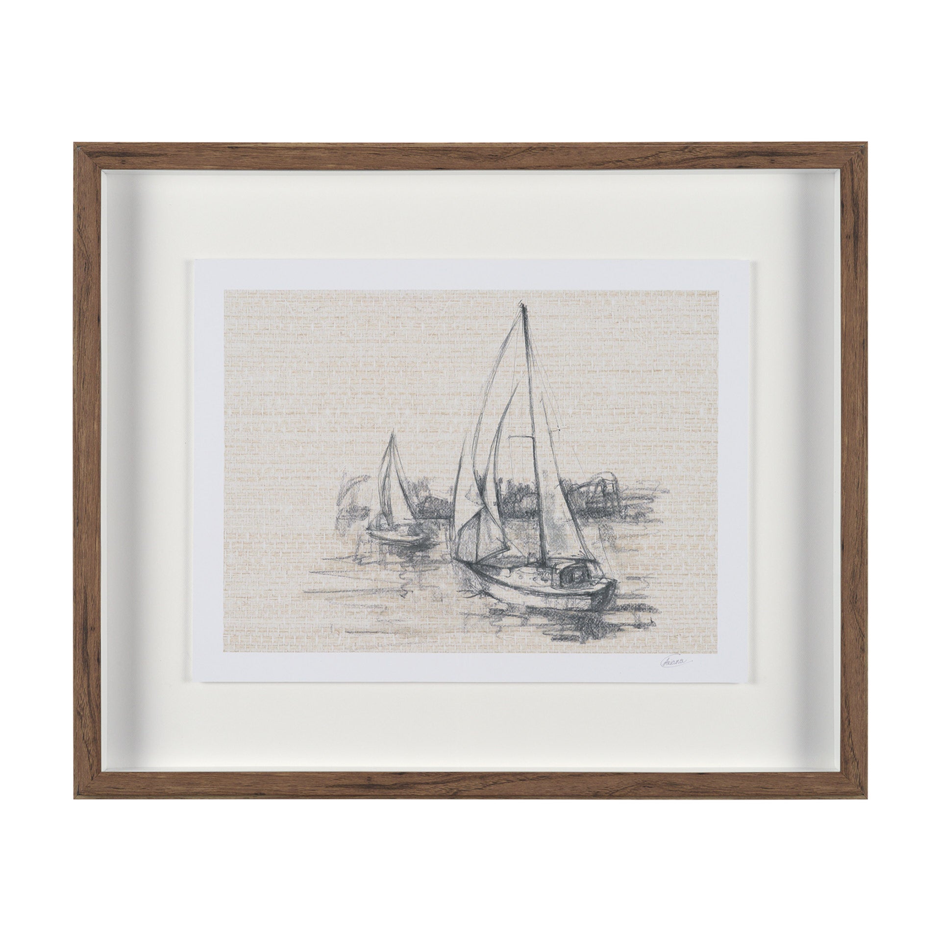 Sail Away Framed Artwork-Artwork-StyleMeGHD