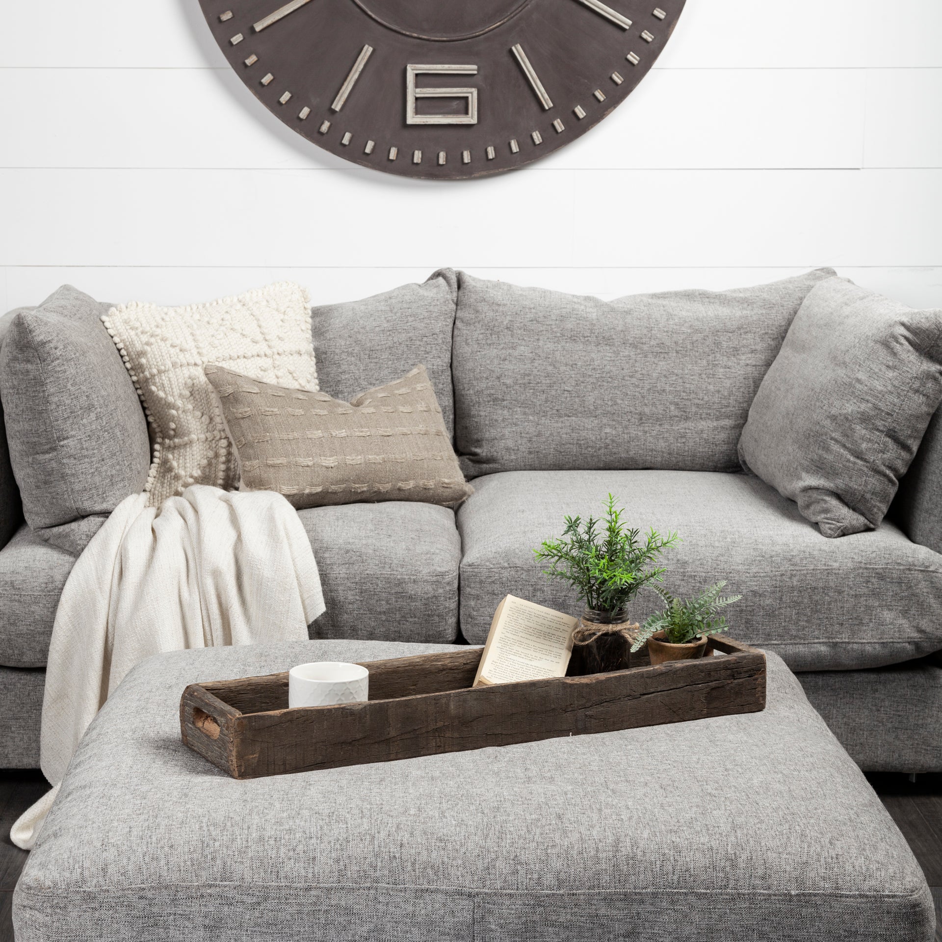 Beckham Wood Tray-Trays + Boxes-StyleMeGHD