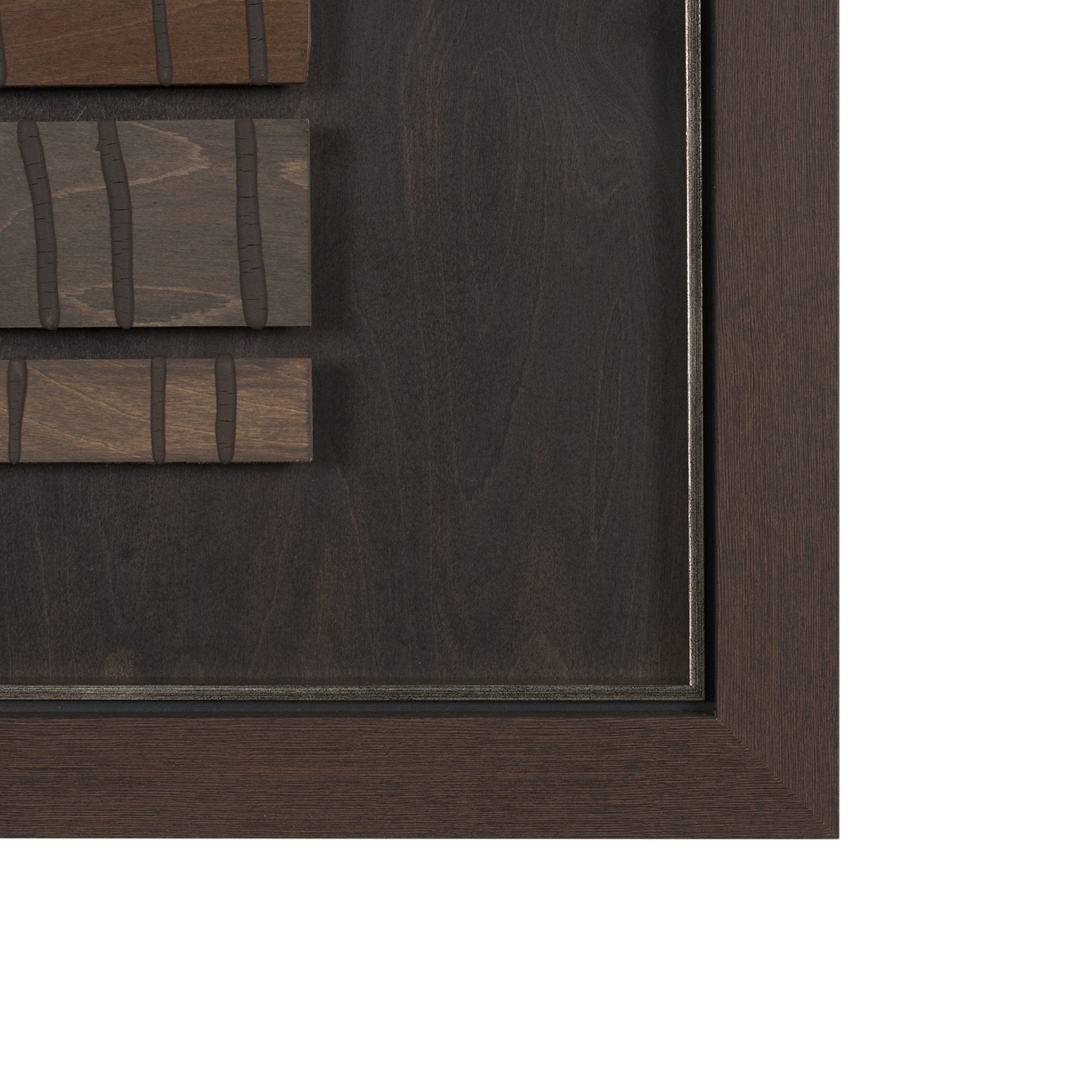 Timber Mosaic Framed Art