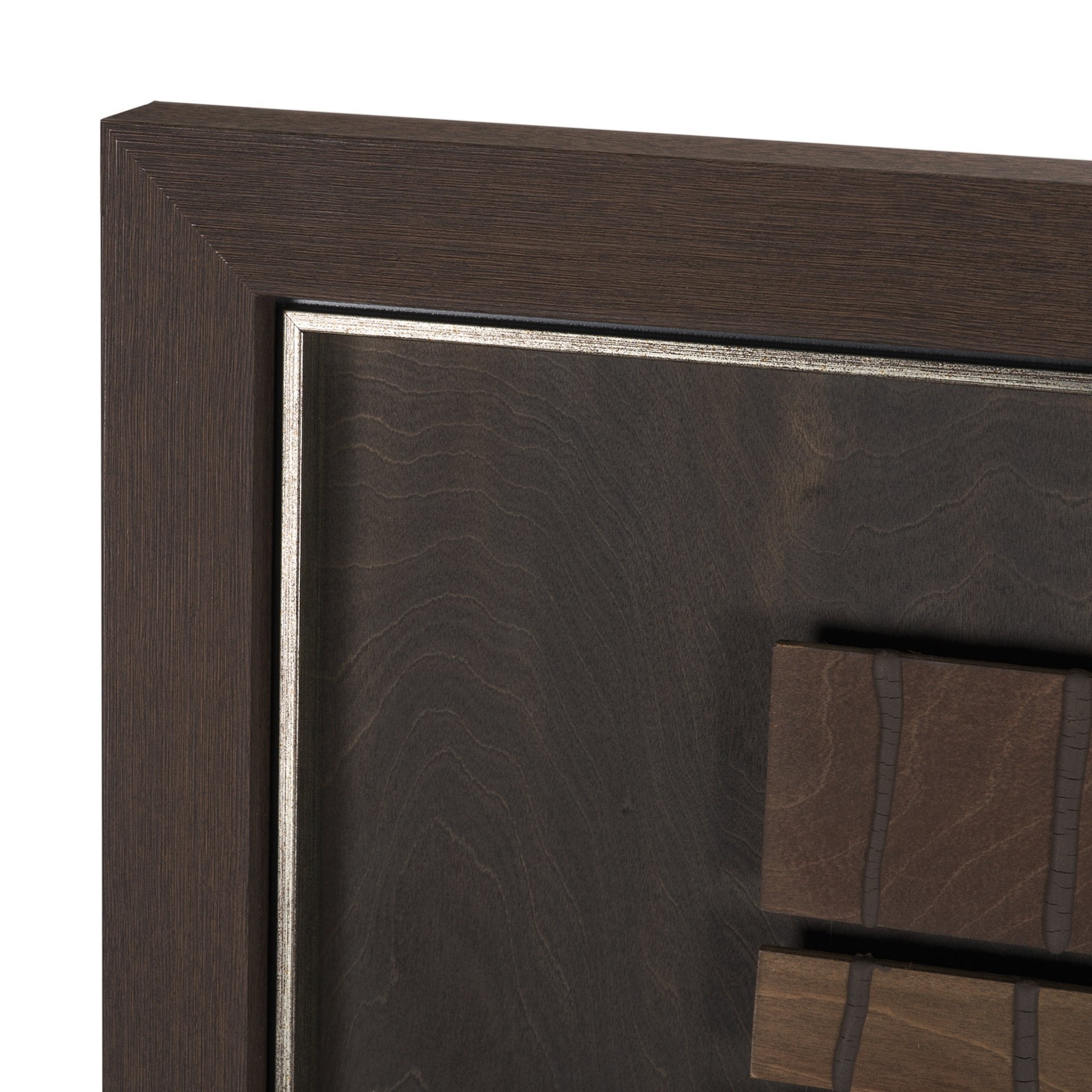 Timber Mosaic Framed Art