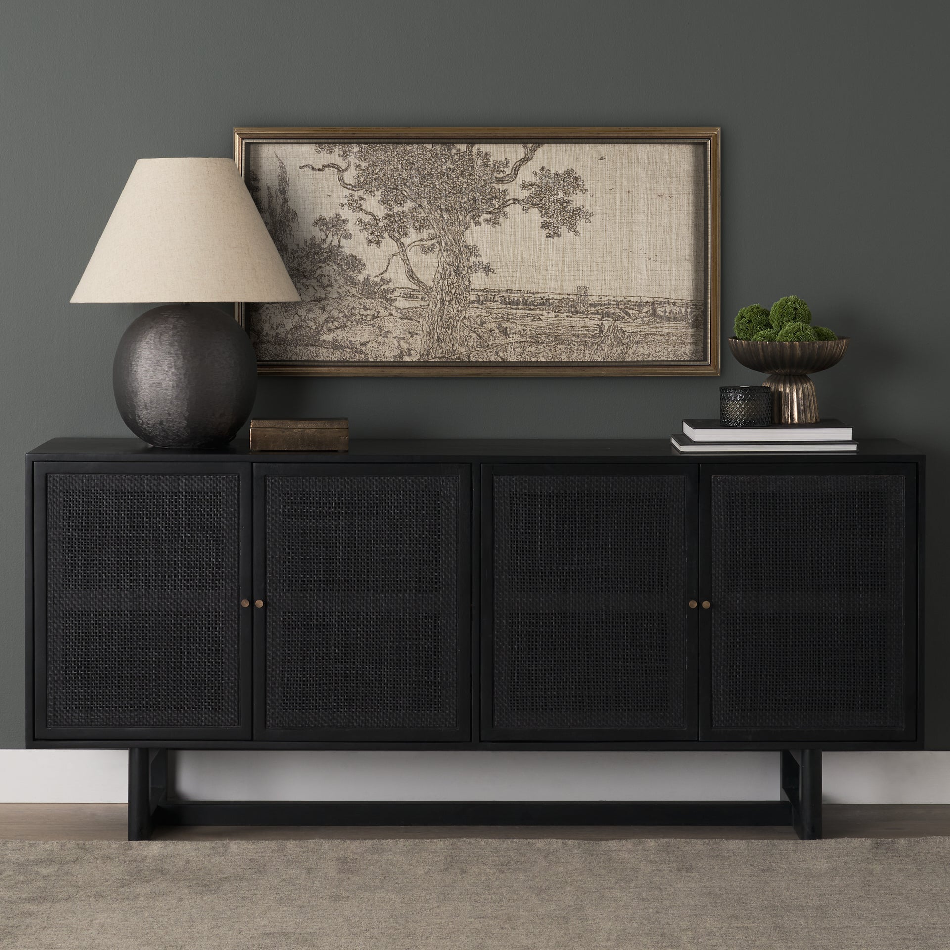 Oak Tree Landscape Wall Art-Artwork-StyleMeGHD