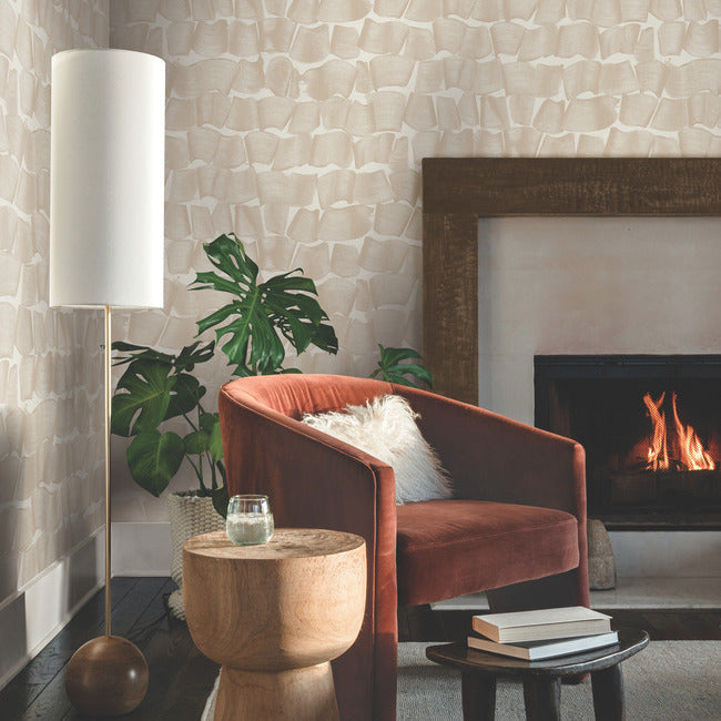 Brushed Ink Blush Wallpaper - StyleMeGHD - Wallpaper