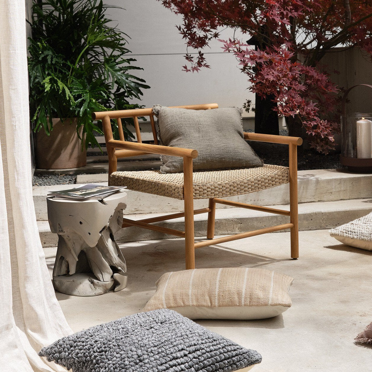 Teak Stool-Side Tables-StyleMeGHD