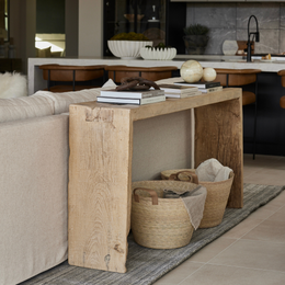 Vintage Waterfall Console