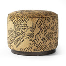 Sinclair Round Ottoman-Ottomans, Benches + Poufs-StyleMeGHD