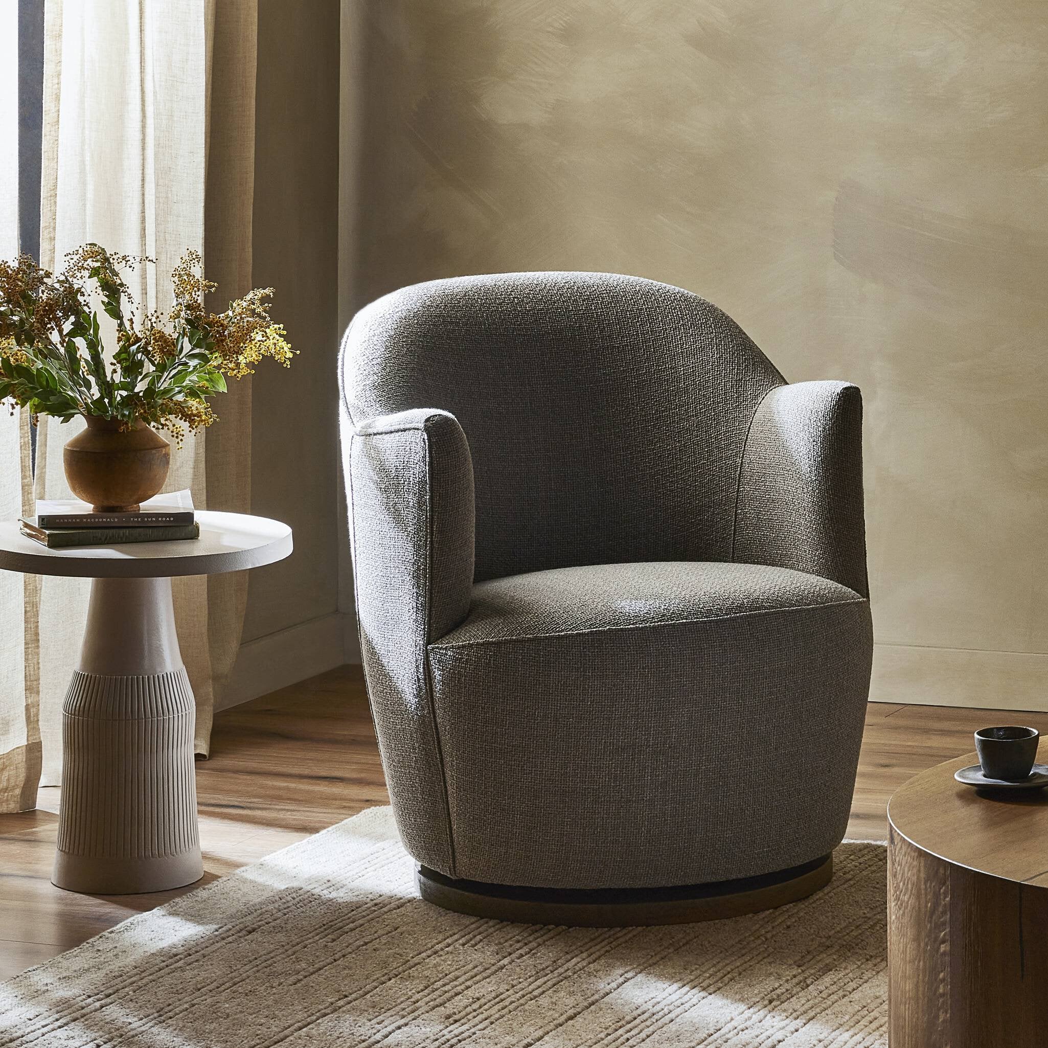 Aurora Swivel Chair-Chairs-StyleMeGHD