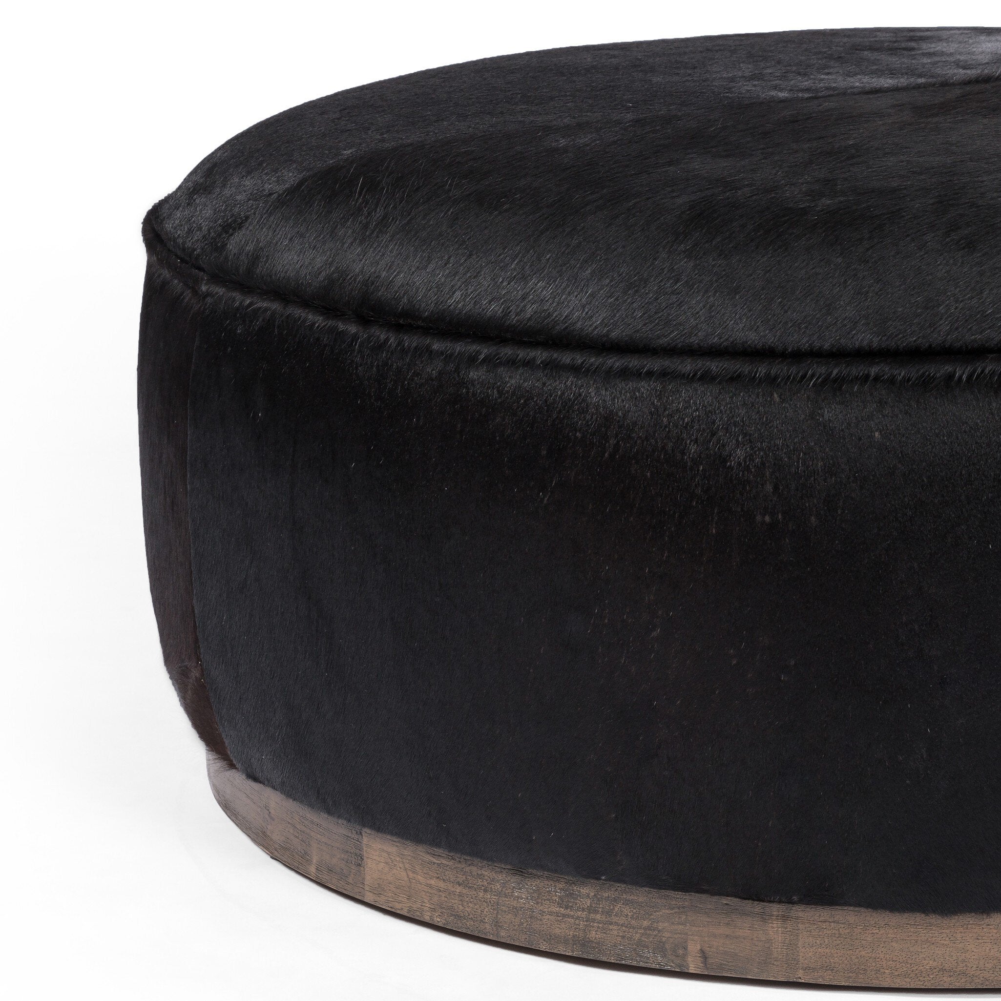 Sinclair Large Round Ottoman-Ottomans, Benches + Poufs-StyleMeGHD