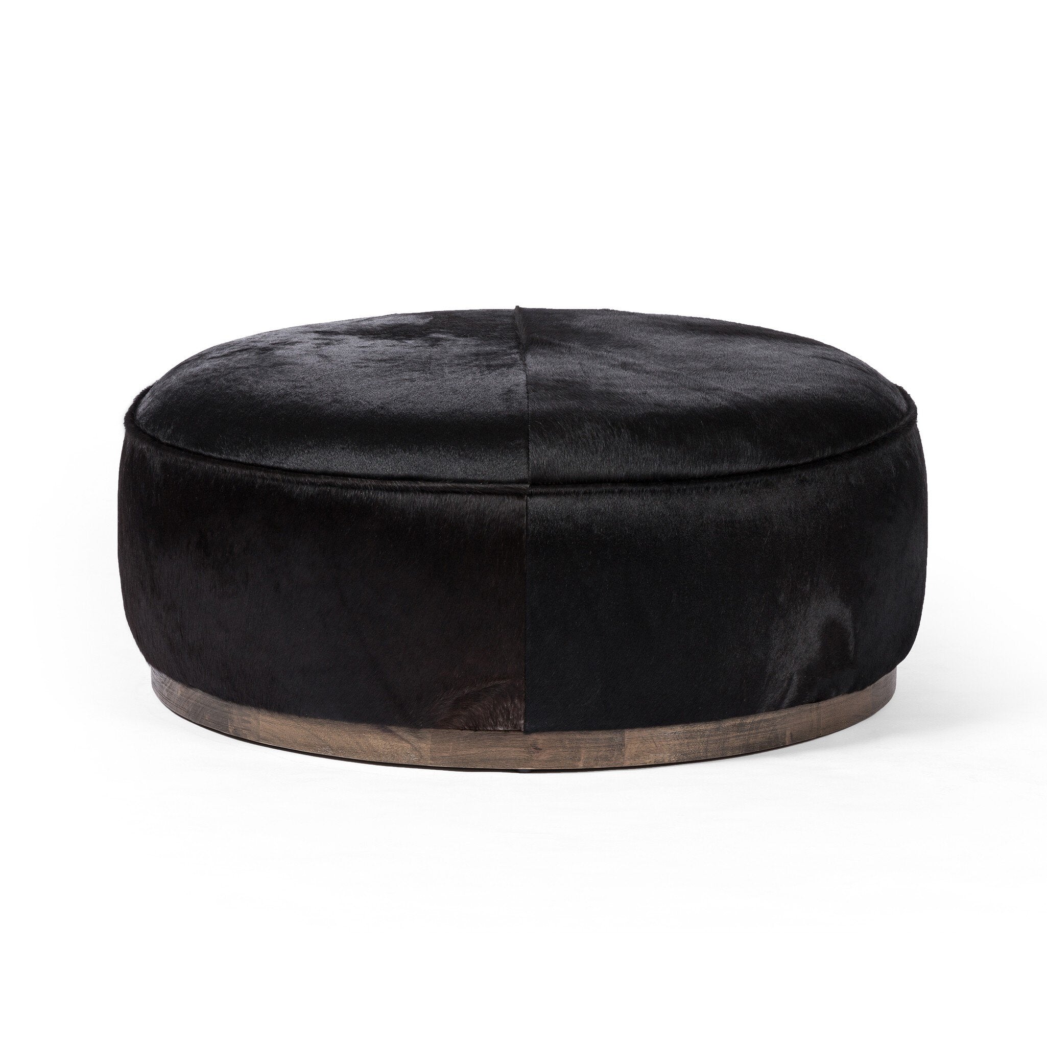 Sinclair Large Round Ottoman-Ottomans, Benches + Poufs-StyleMeGHD
