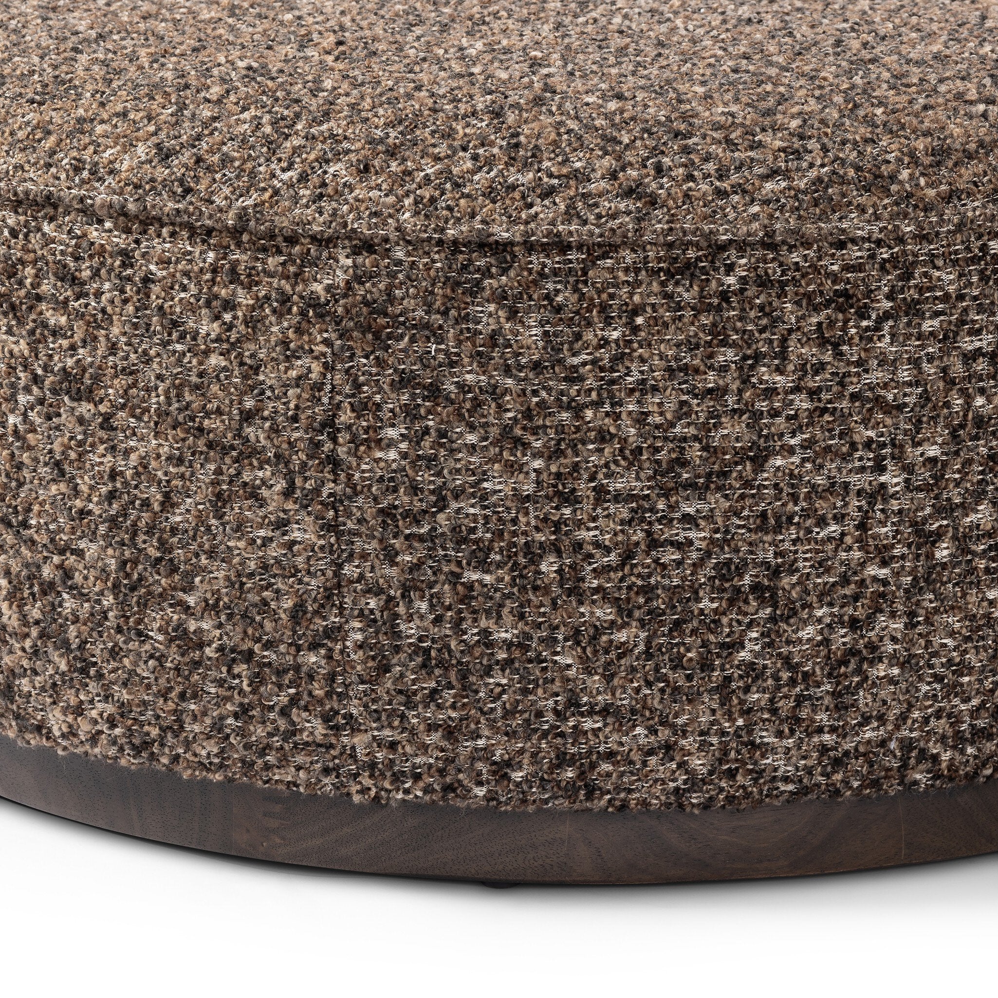 Sinclair Large Round Ottoman-Ottomans, Benches + Poufs-StyleMeGHD
