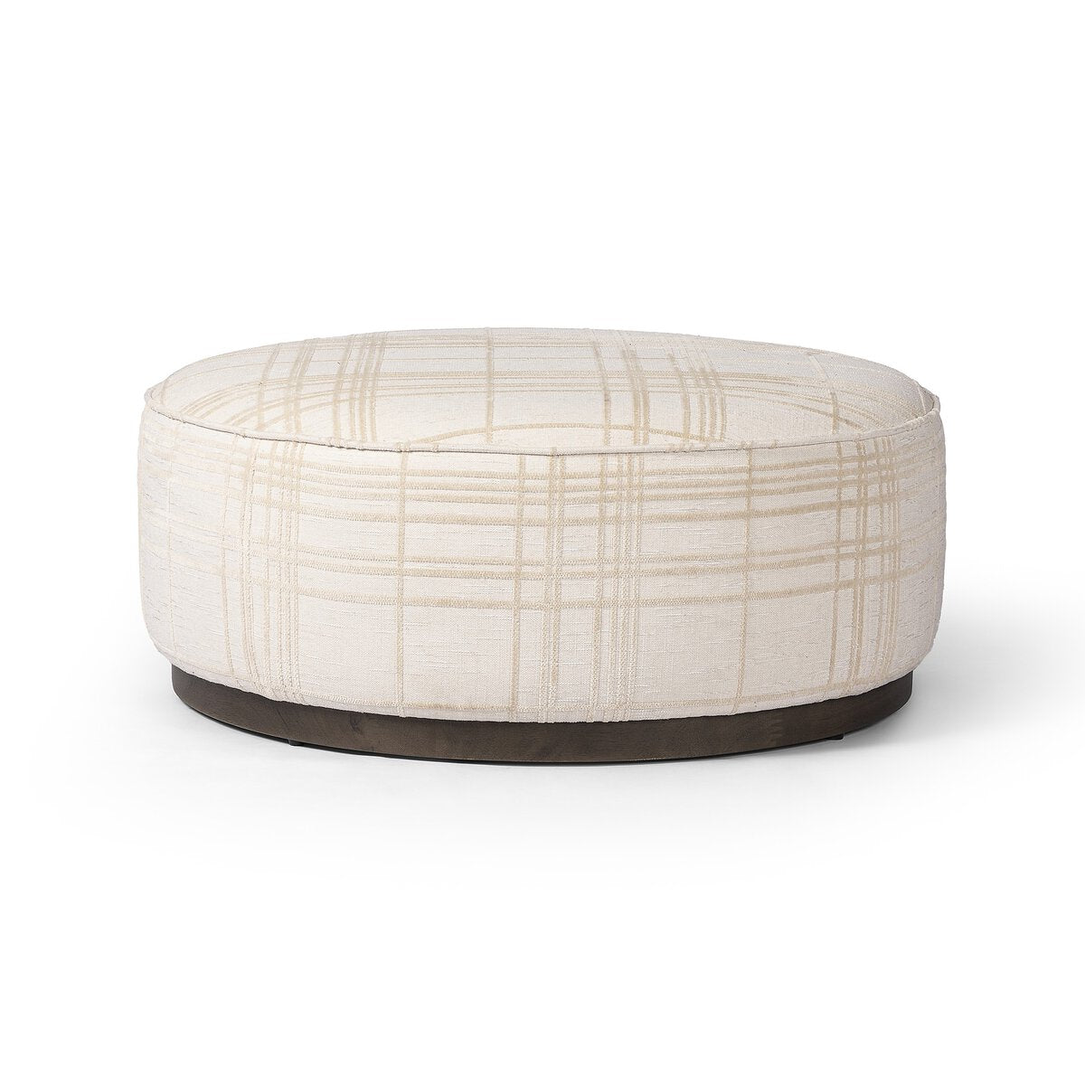 Sinclair Large Round Ottoman