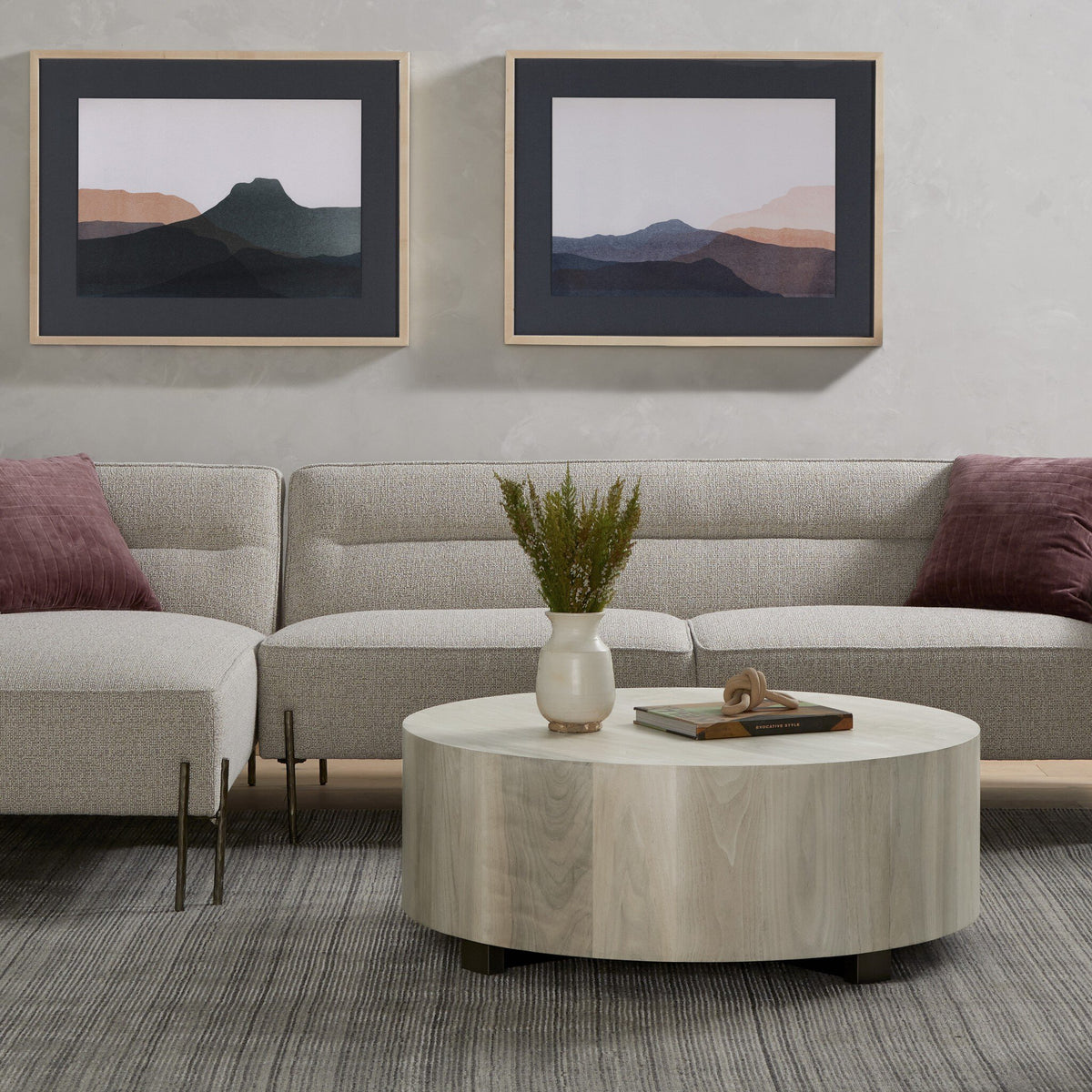 Hudson Round Coffee Table