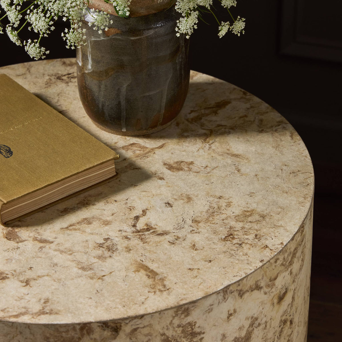 Noa Round End Table