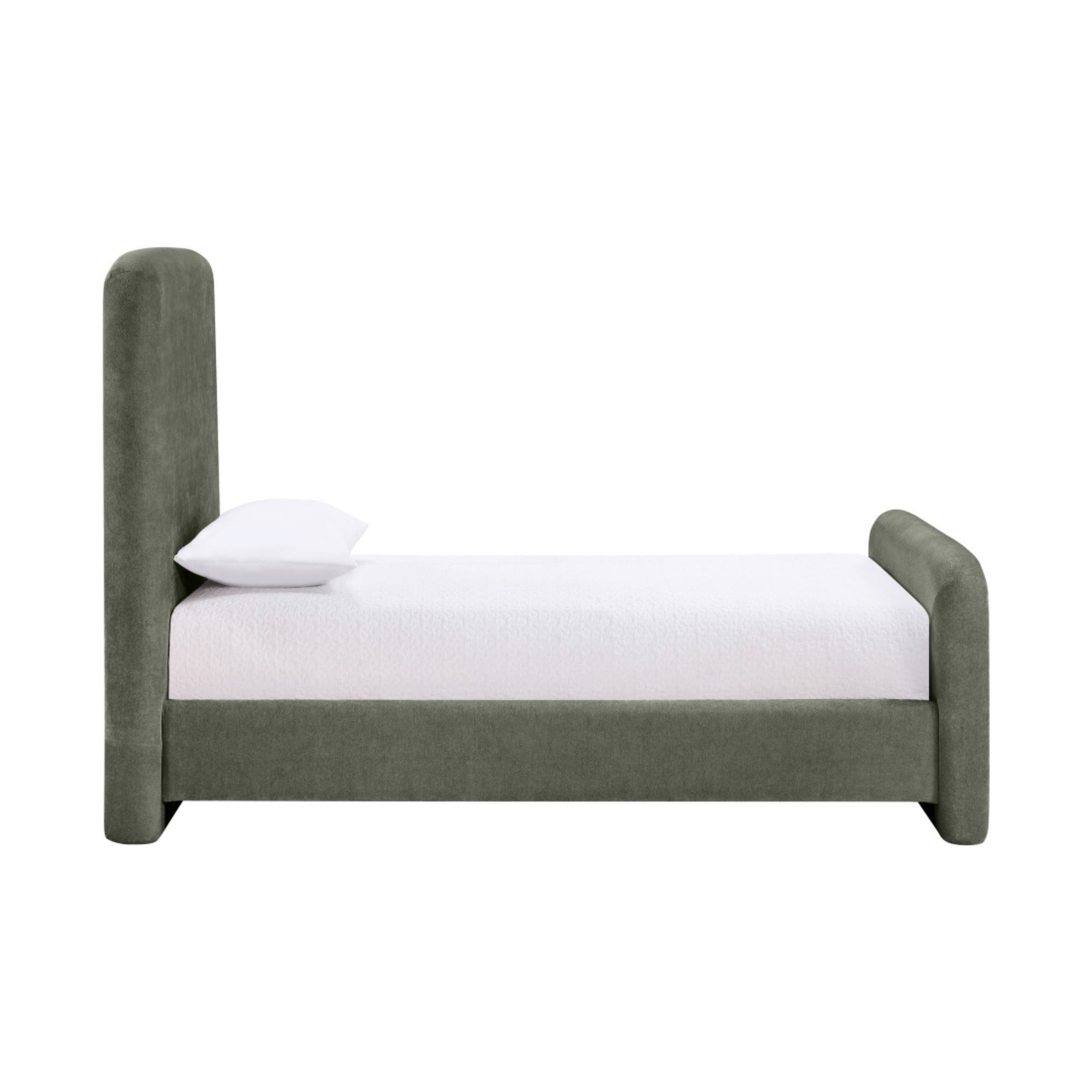 Sable Fabric Bed-Beds + Headboards-StyleMeGHD