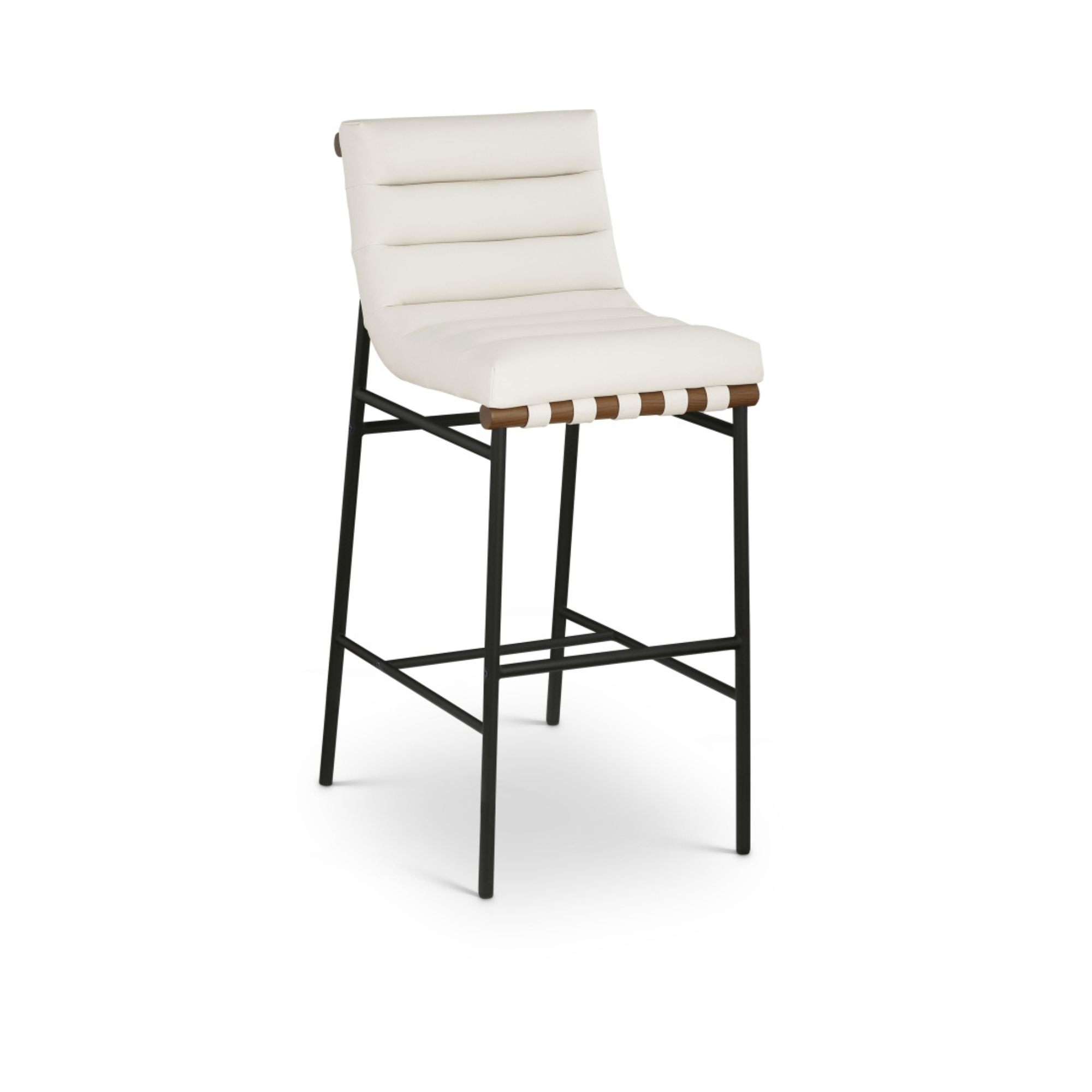 Rhea Leather Bar Stool-Bar + Counter Stools-StyleMeGHD