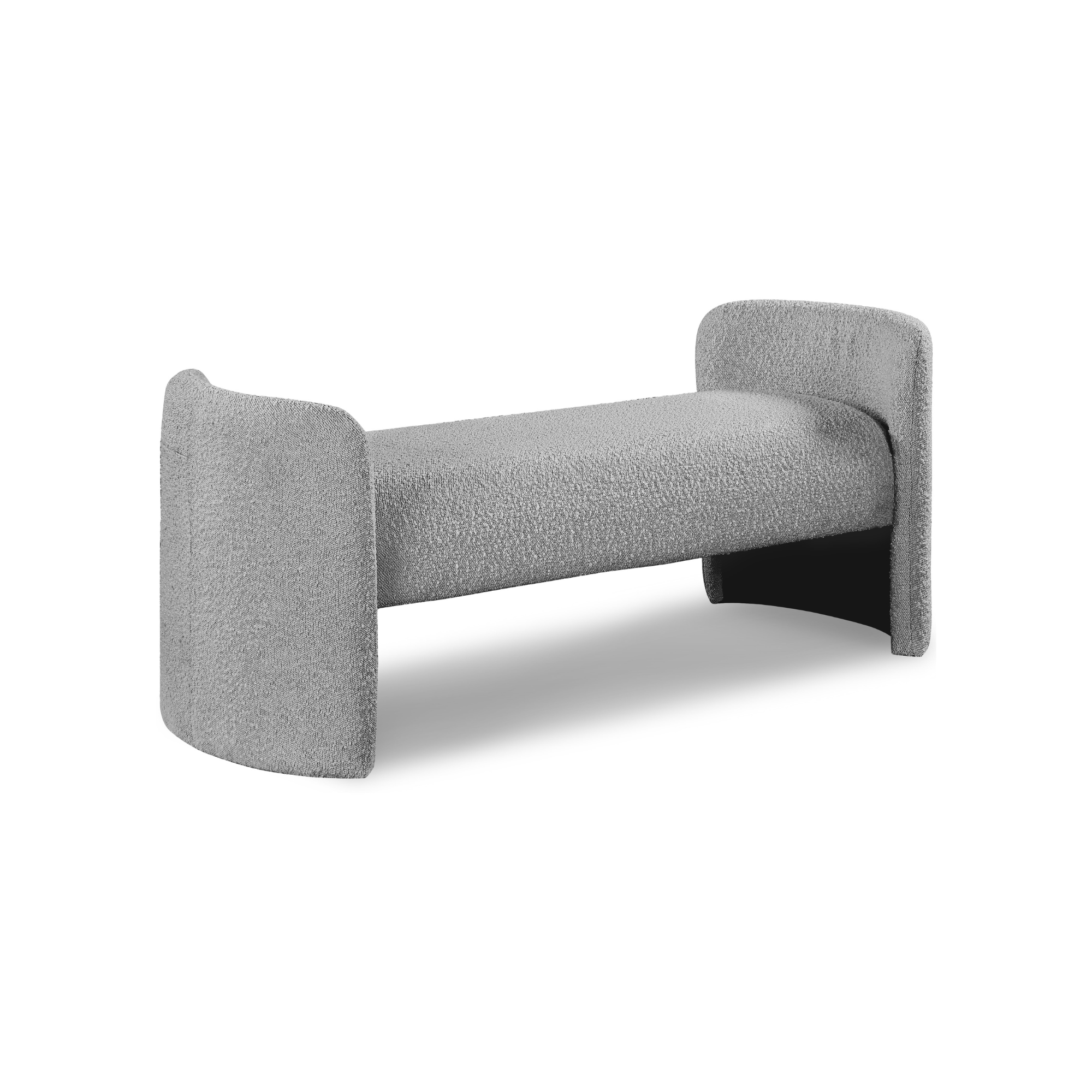 Prescott Boucle Upholstered Bench