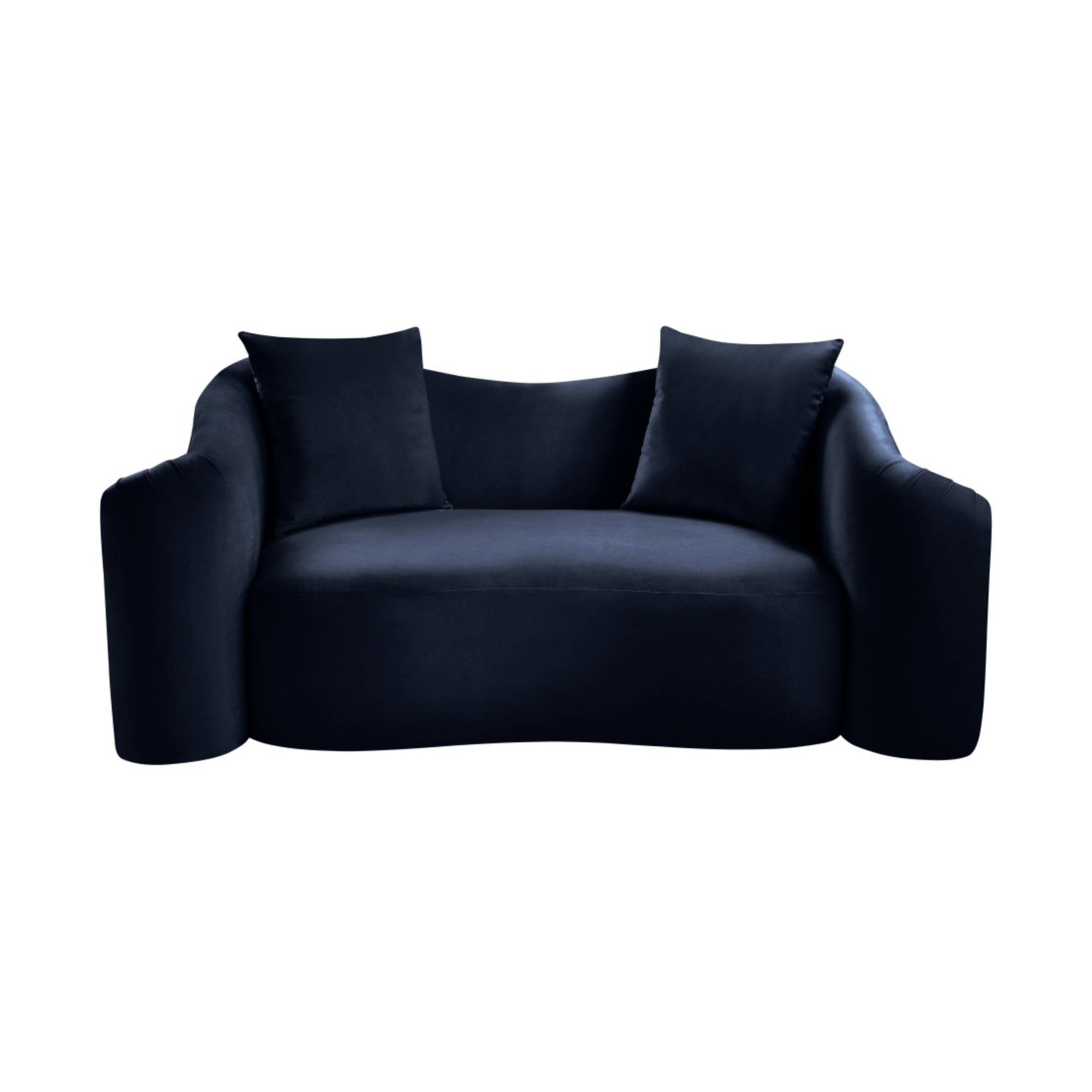Daston Velvet Loveseat