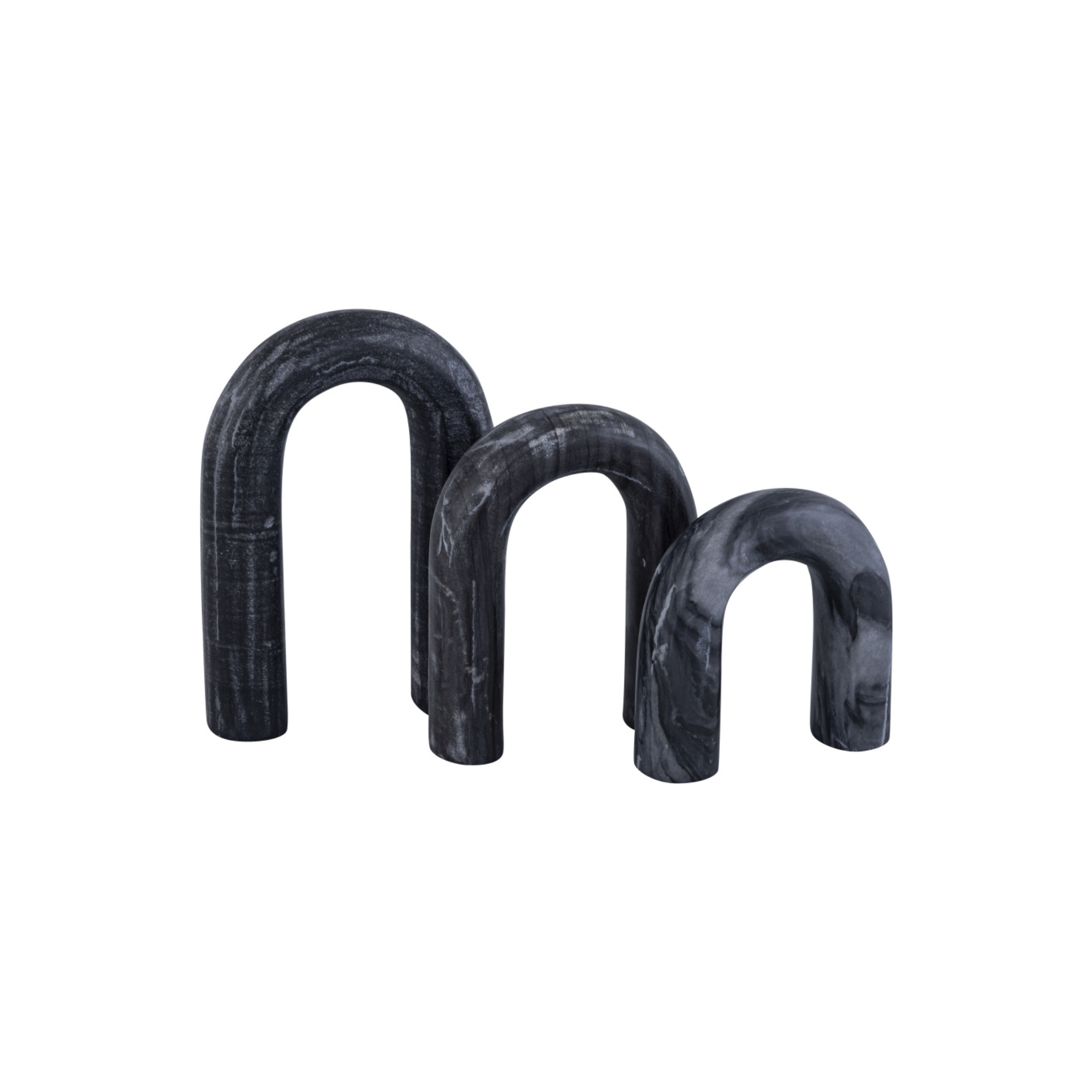 Soren Marble Object, Set of 3