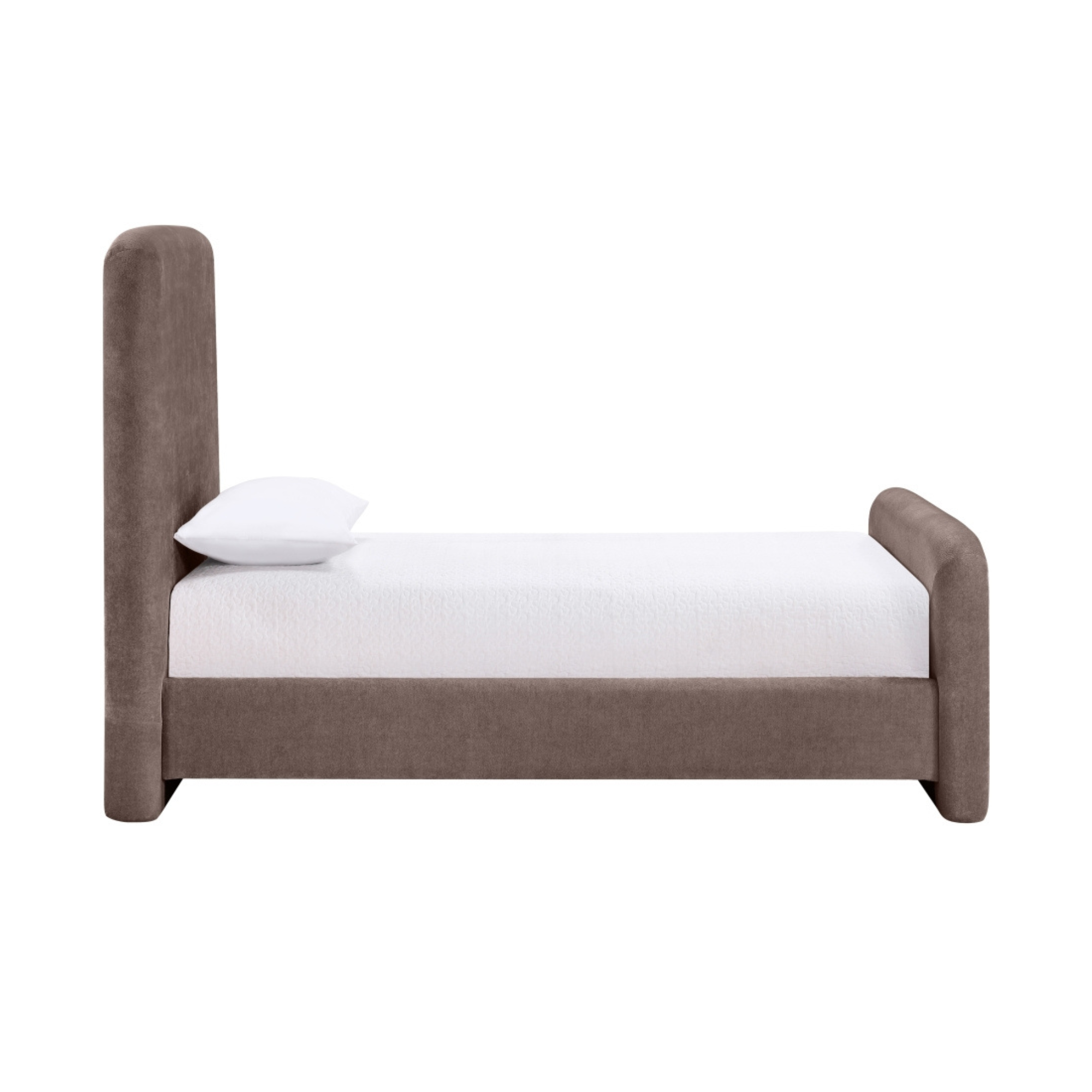 Sable Fabric Bed-Beds + Headboards-StyleMeGHD