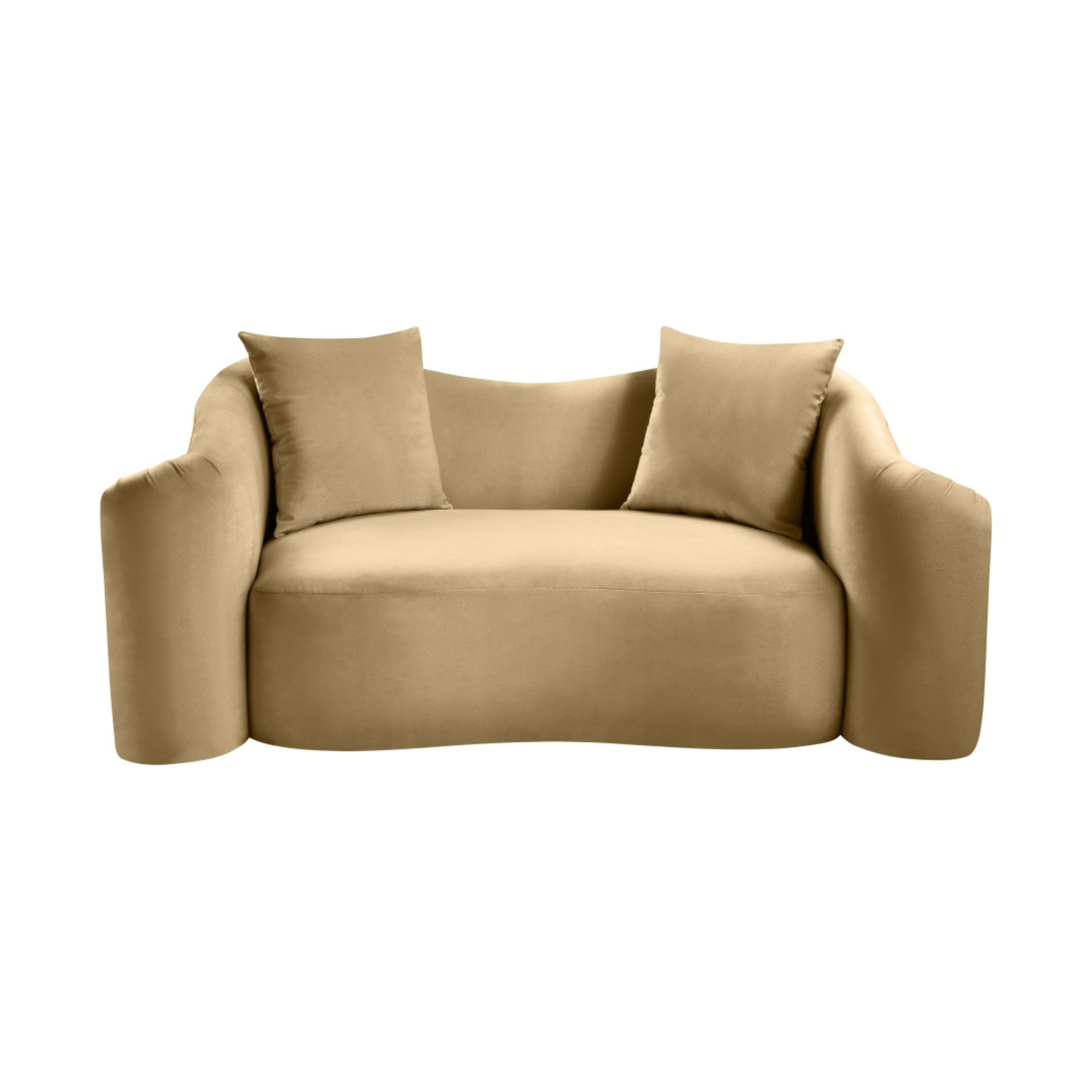 Daston Velvet Loveseat