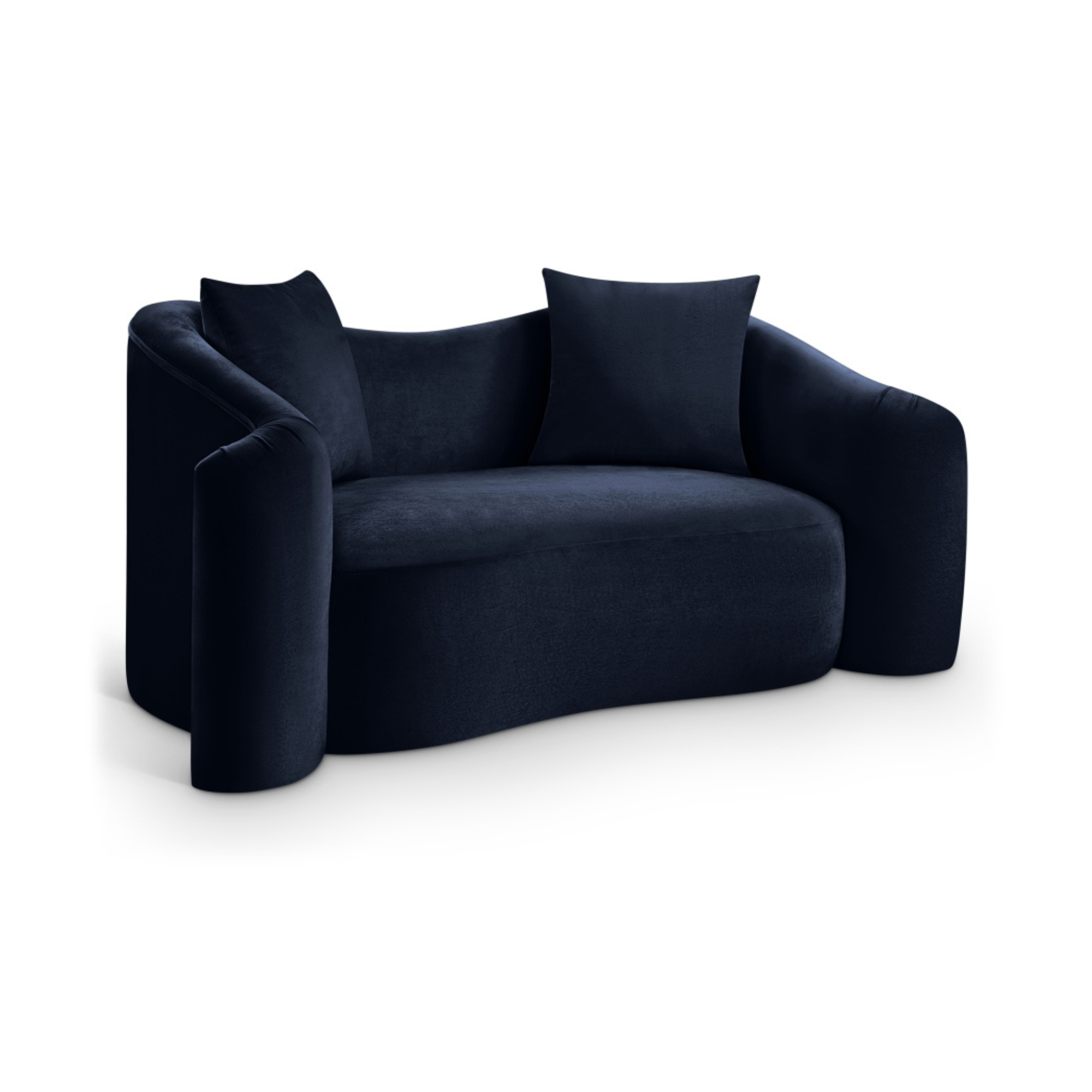 Daston Velvet Loveseat