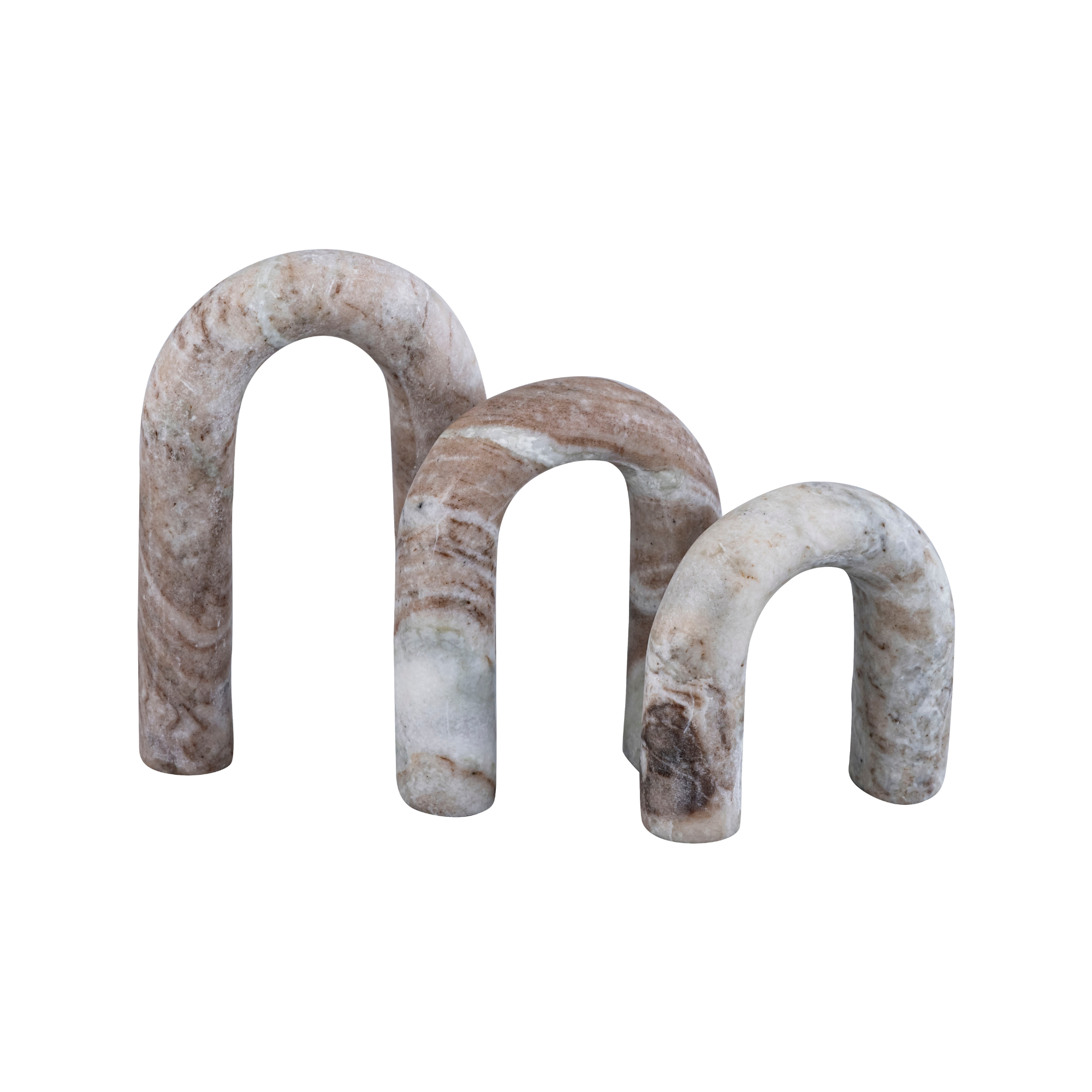 Soren Marble Object, Set of 3