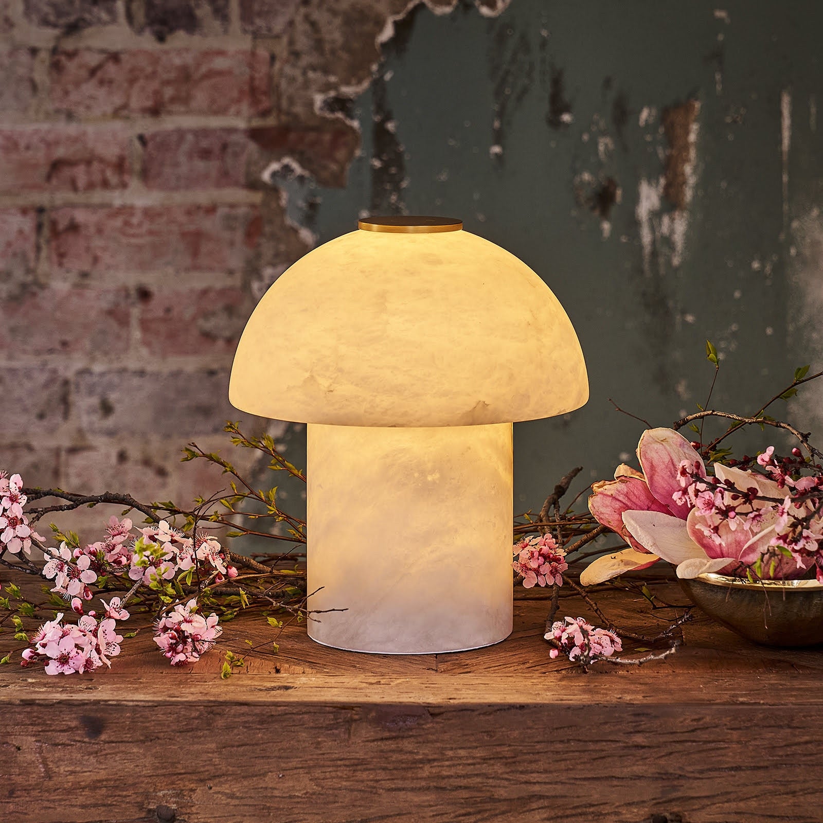 Bonna Alabaster Lamp - StyleMeGHD - Table Lamps