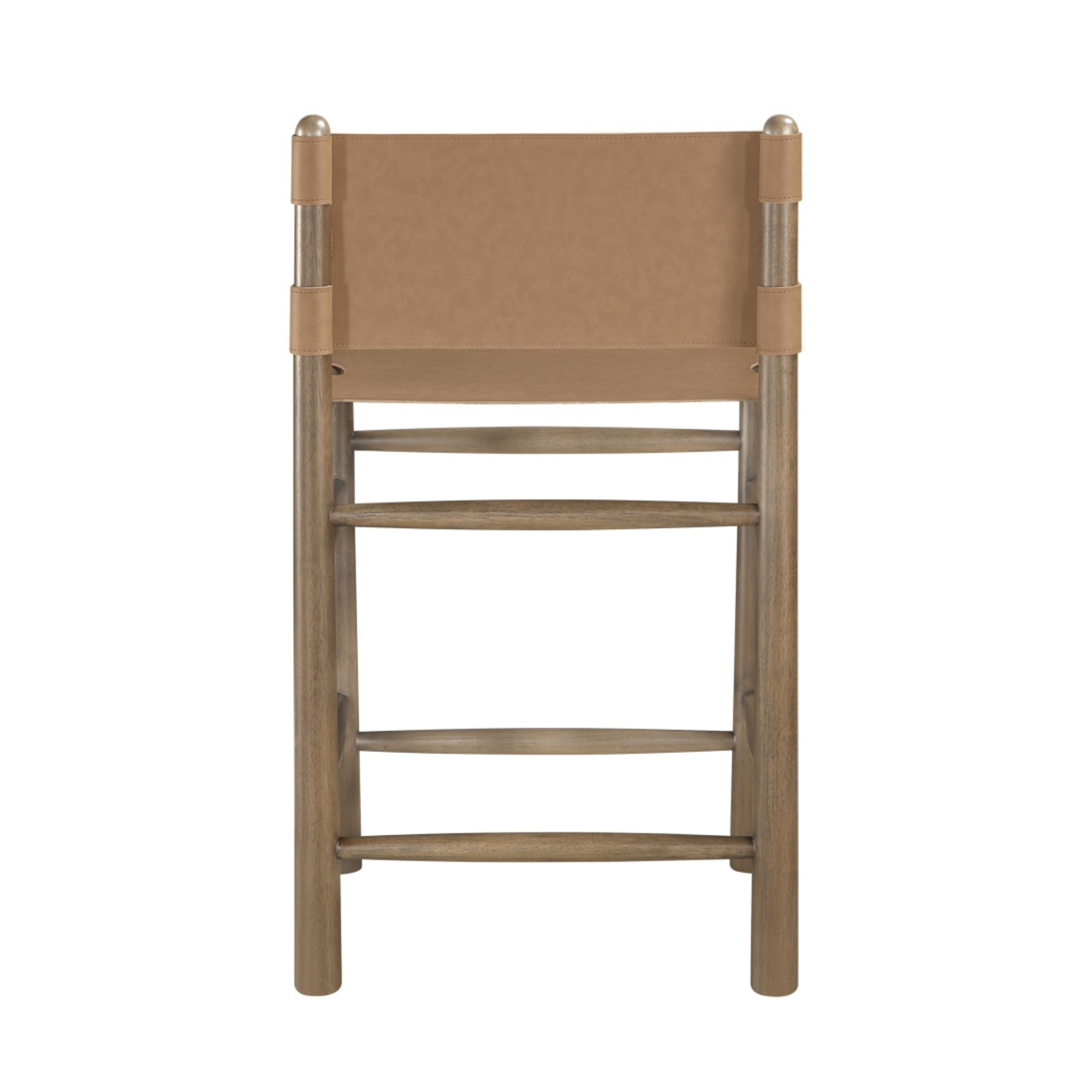 Alma Leather Counter Stool-Bar + Counter Stools-StyleMeGHD