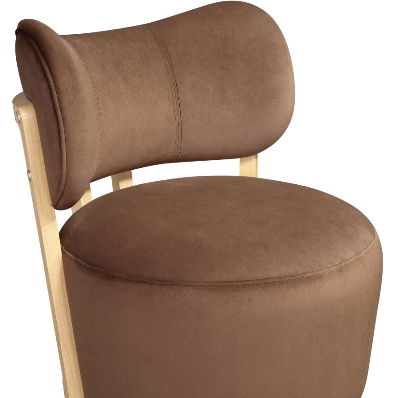 Velara Velvet Swivel Chair