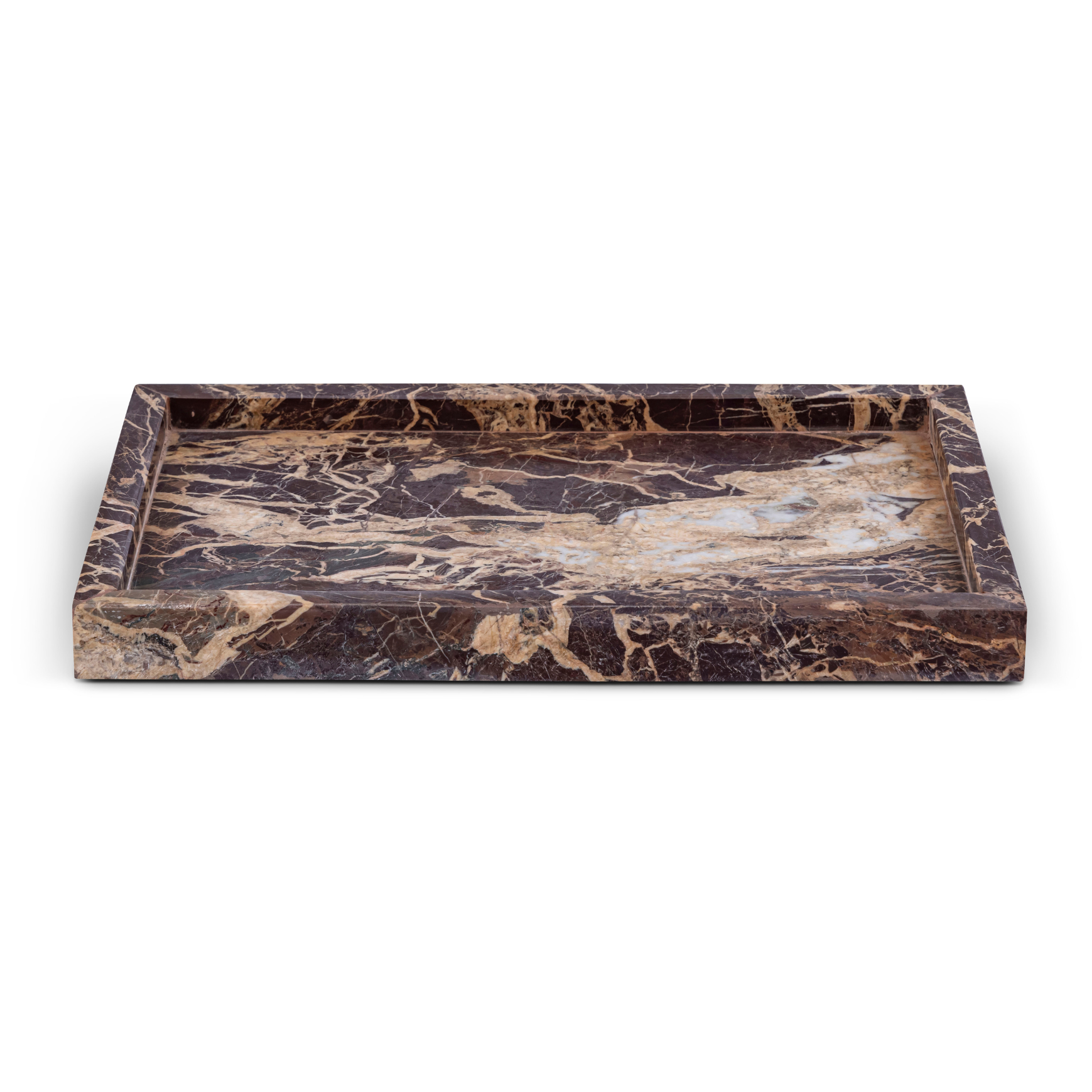 Elluna Marble Tray-Trays + Boxes-StyleMeGHD