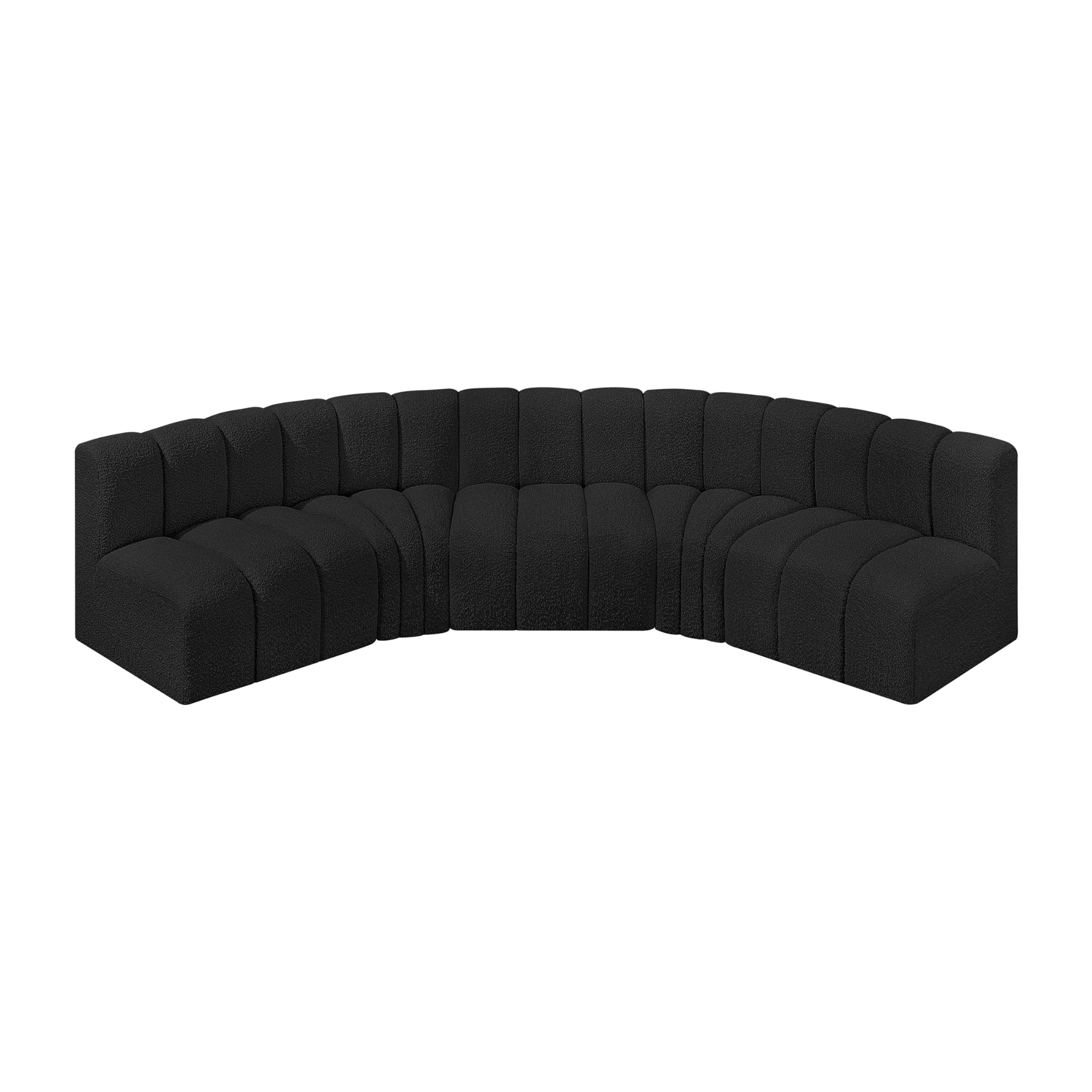 Arcelle Boucle 5pc Modular Sectional
