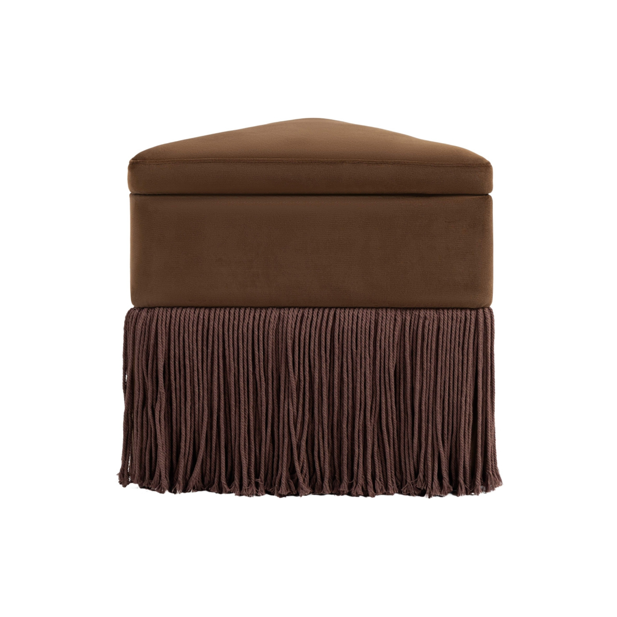 Tivora Fringe Ottoman