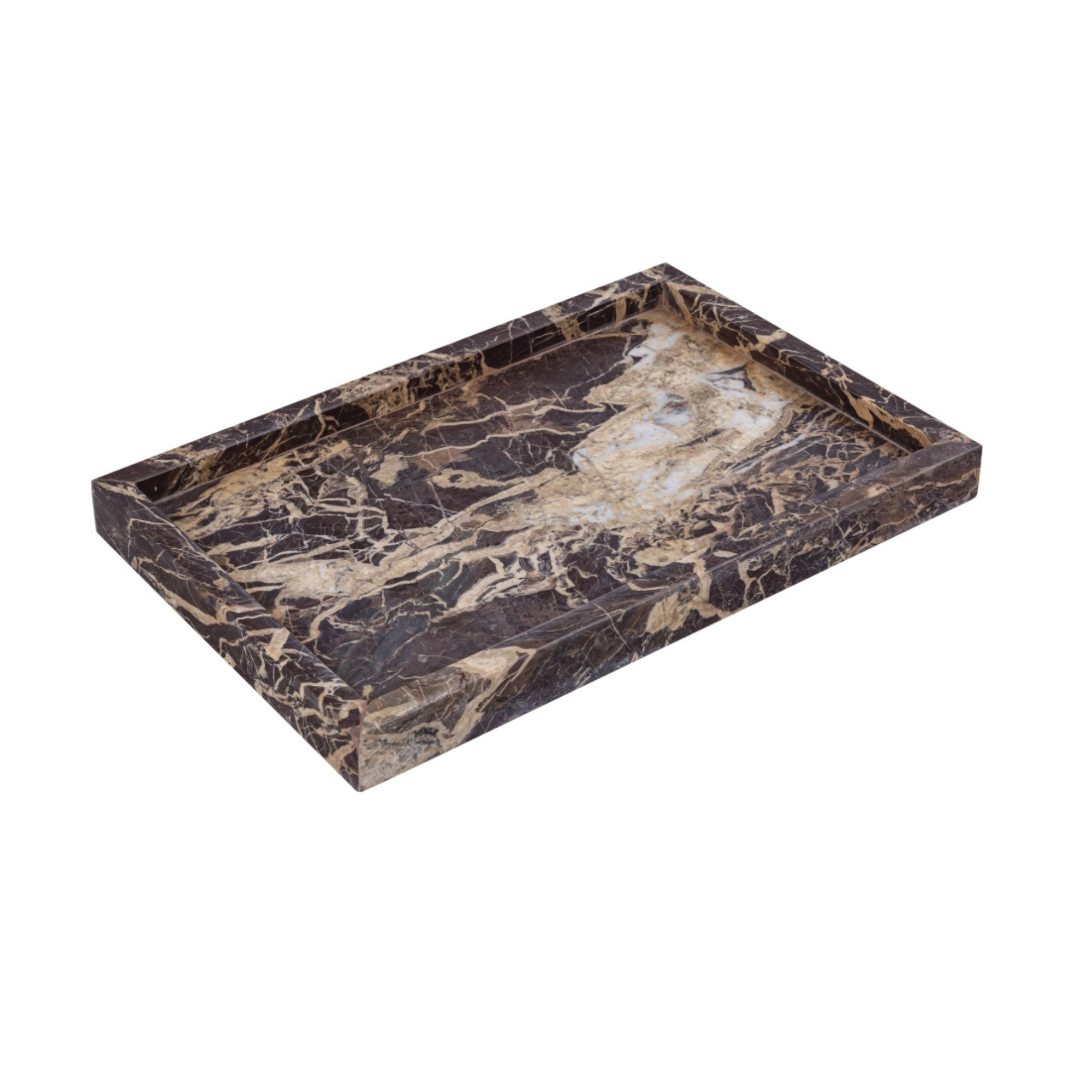 Elluna Marble Tray-Trays + Boxes-StyleMeGHD