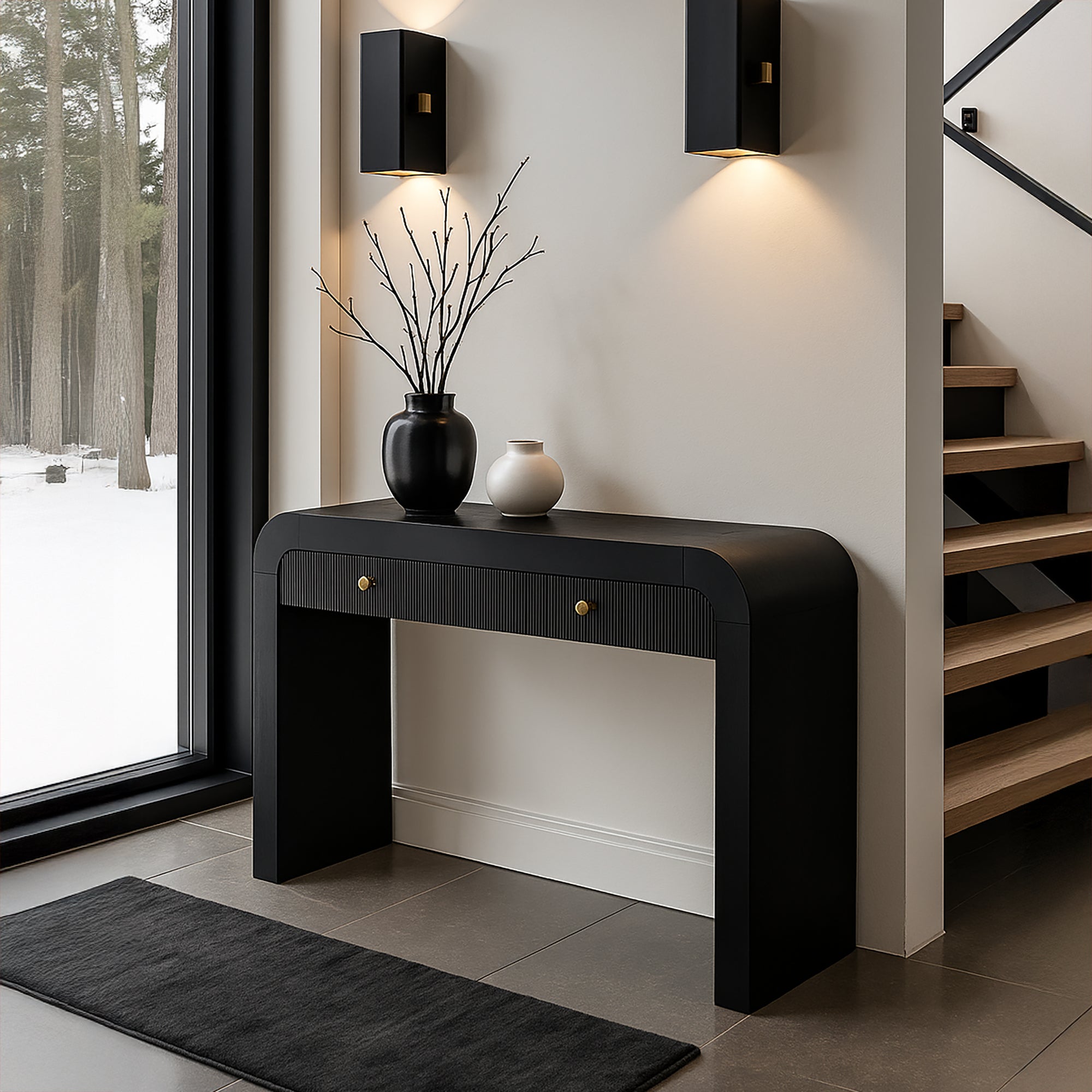 Artessa Ash Veneer Console Table
