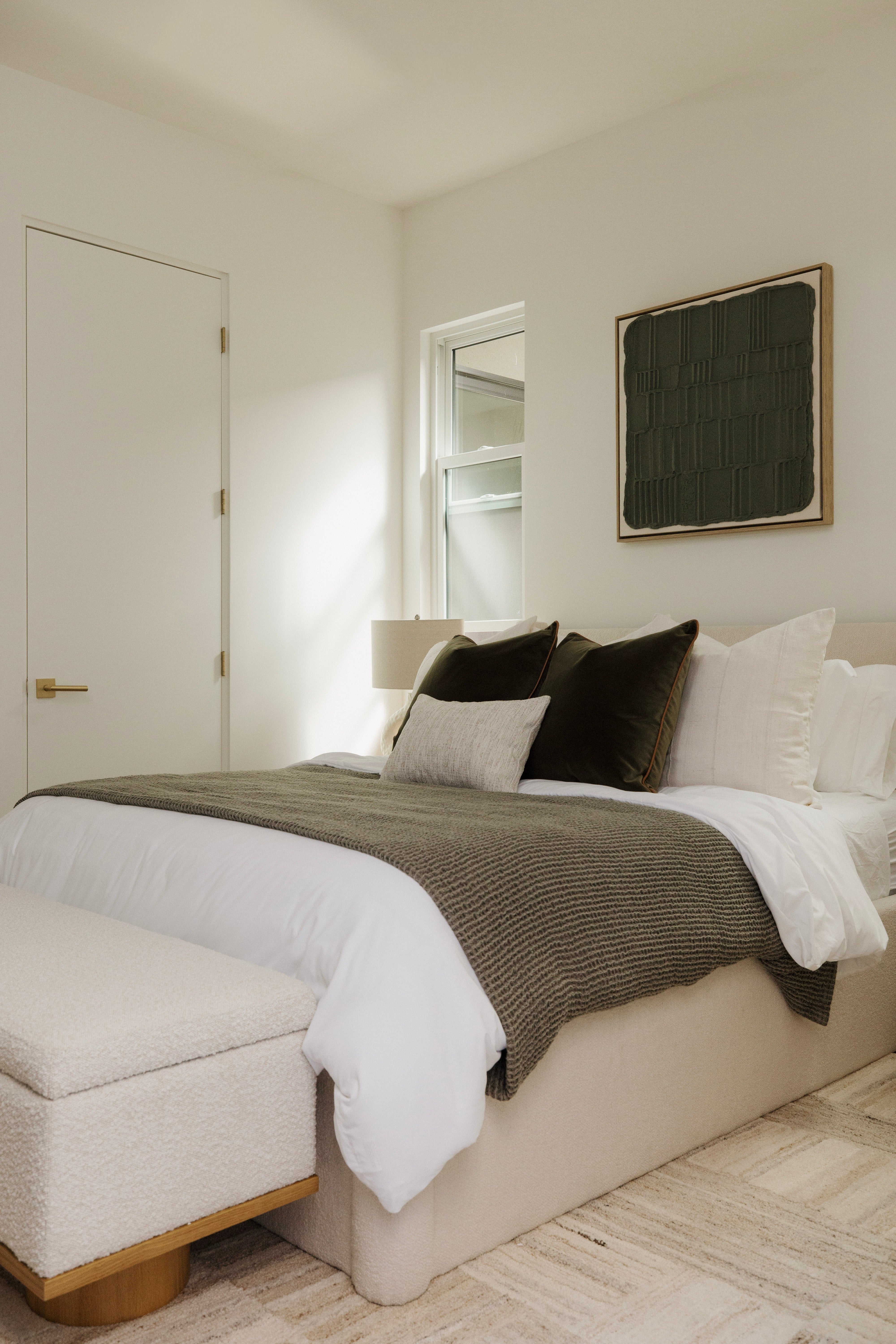 Olive Pillow, Set of 2