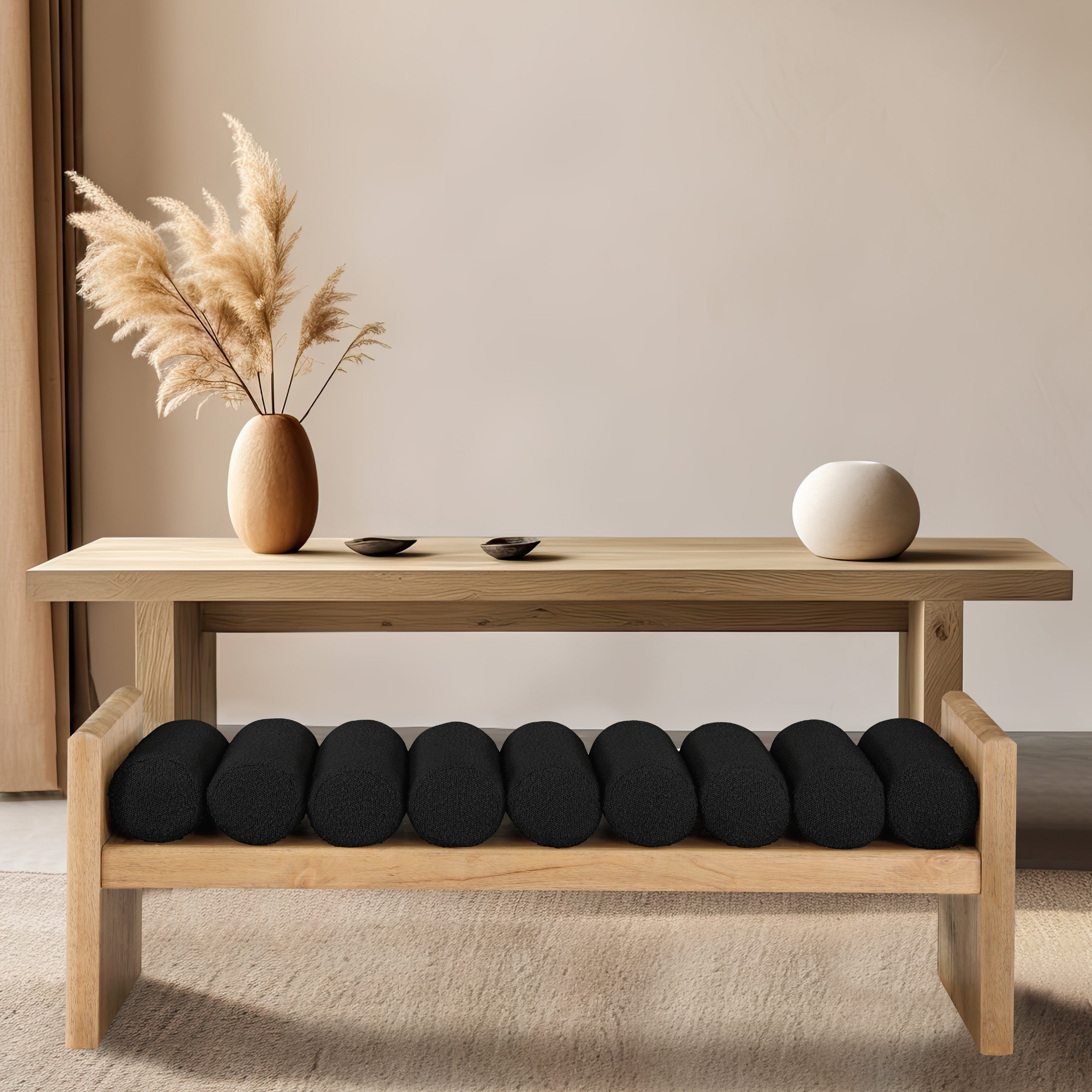 Wrenley Boucle Upholstered Bench