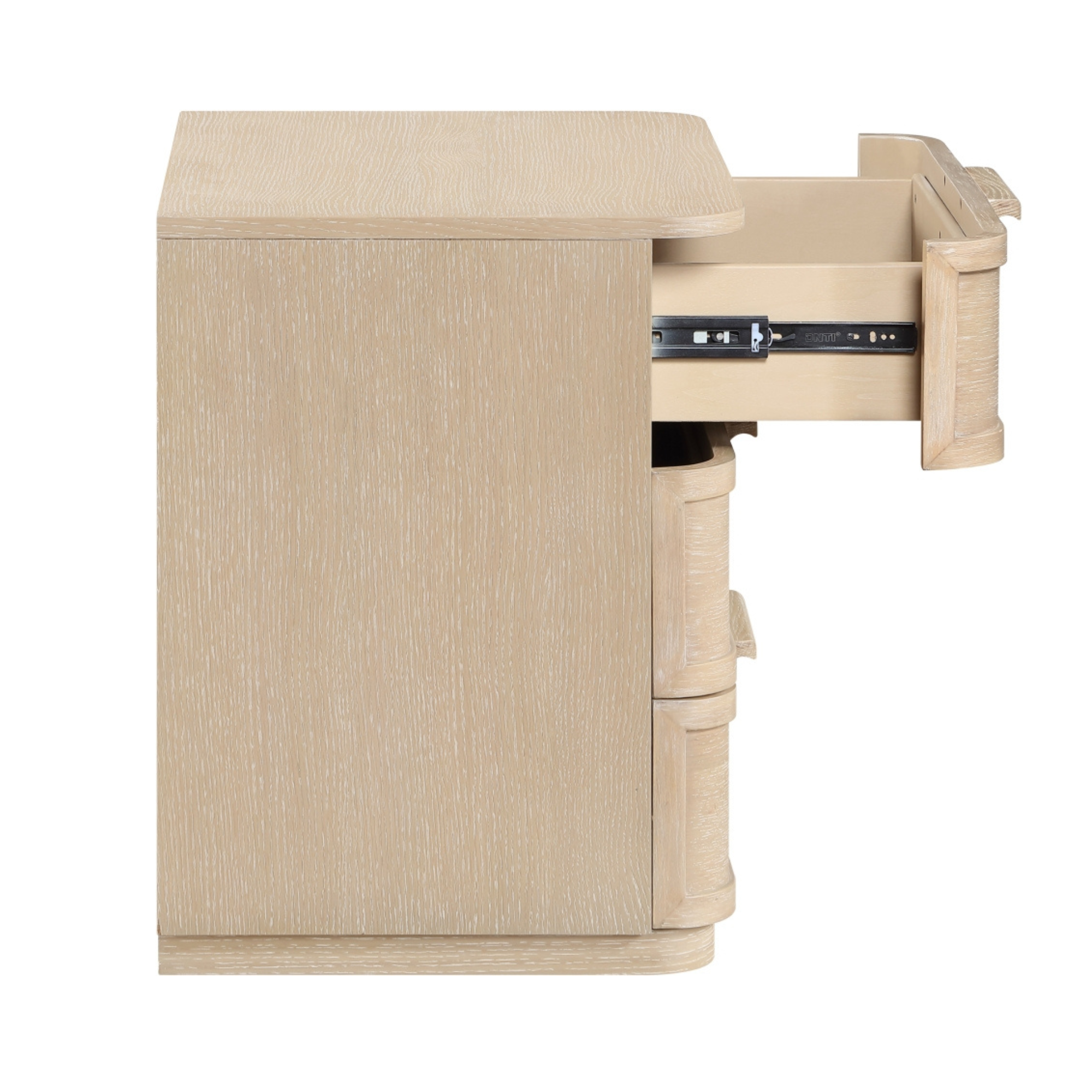 Brava Wood Nightstand-Nightstands-StyleMeGHD