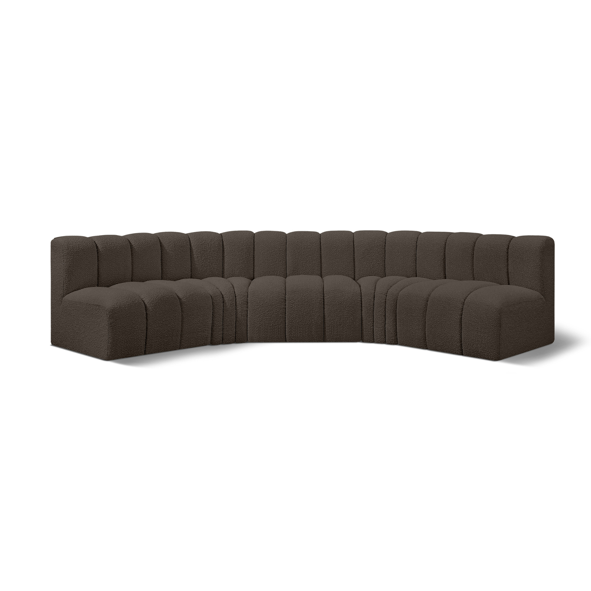Arcelle Boucle 5pc Modular Sectional