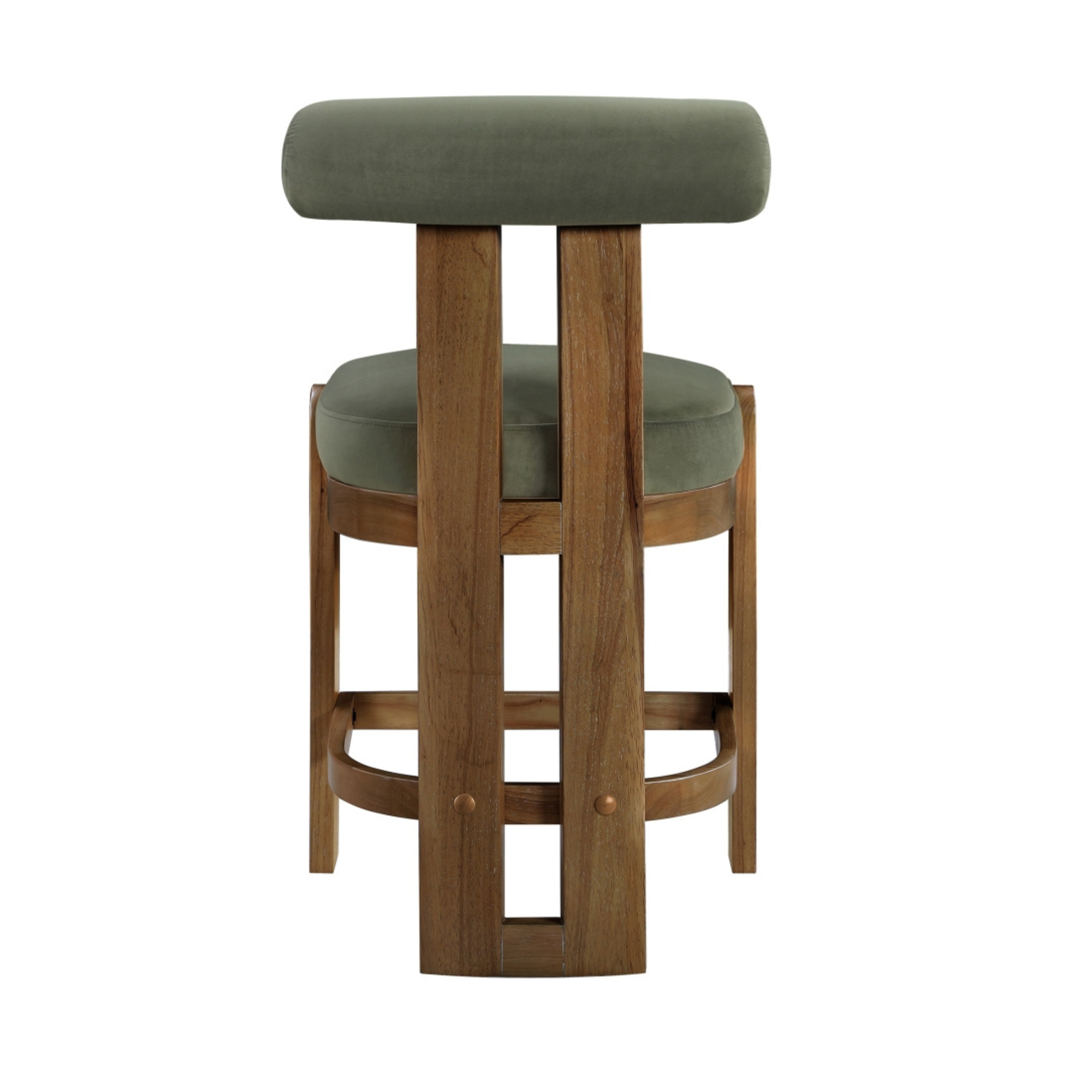 Isla Velvet Counter Stool, Set of 2-Bar + Counter Stools-StyleMeGHD